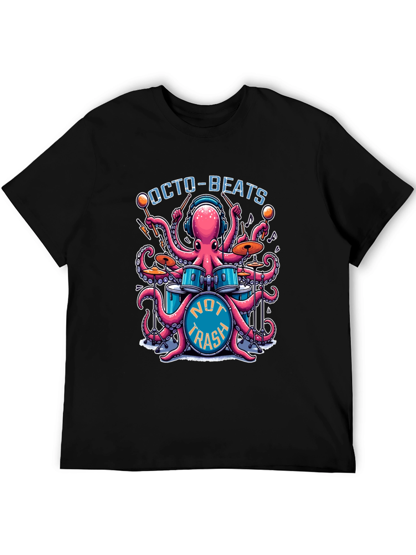 Octo-Beats Graphic T-Shirt