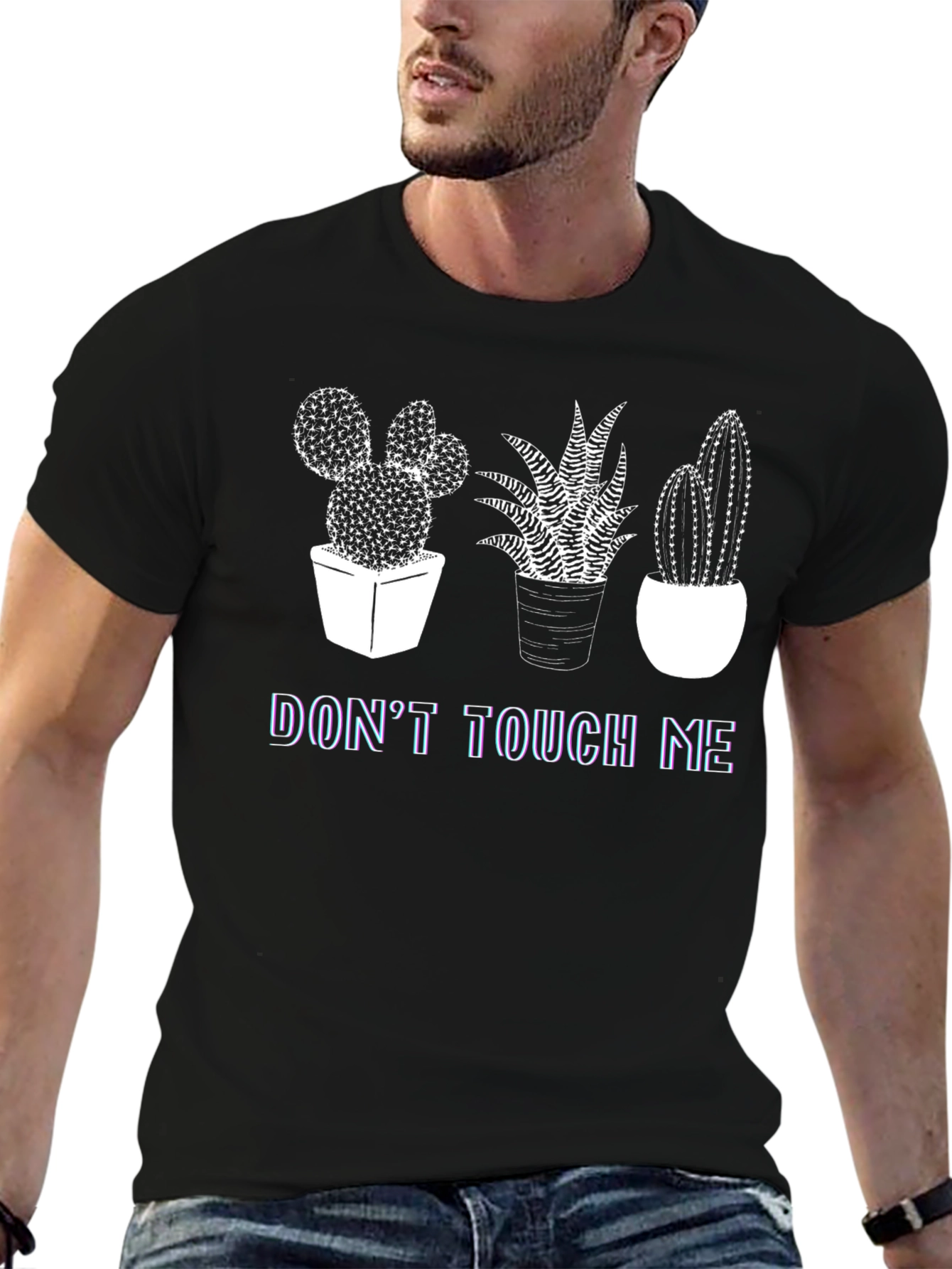 Dont Touch Me Cactus Graphic Tee