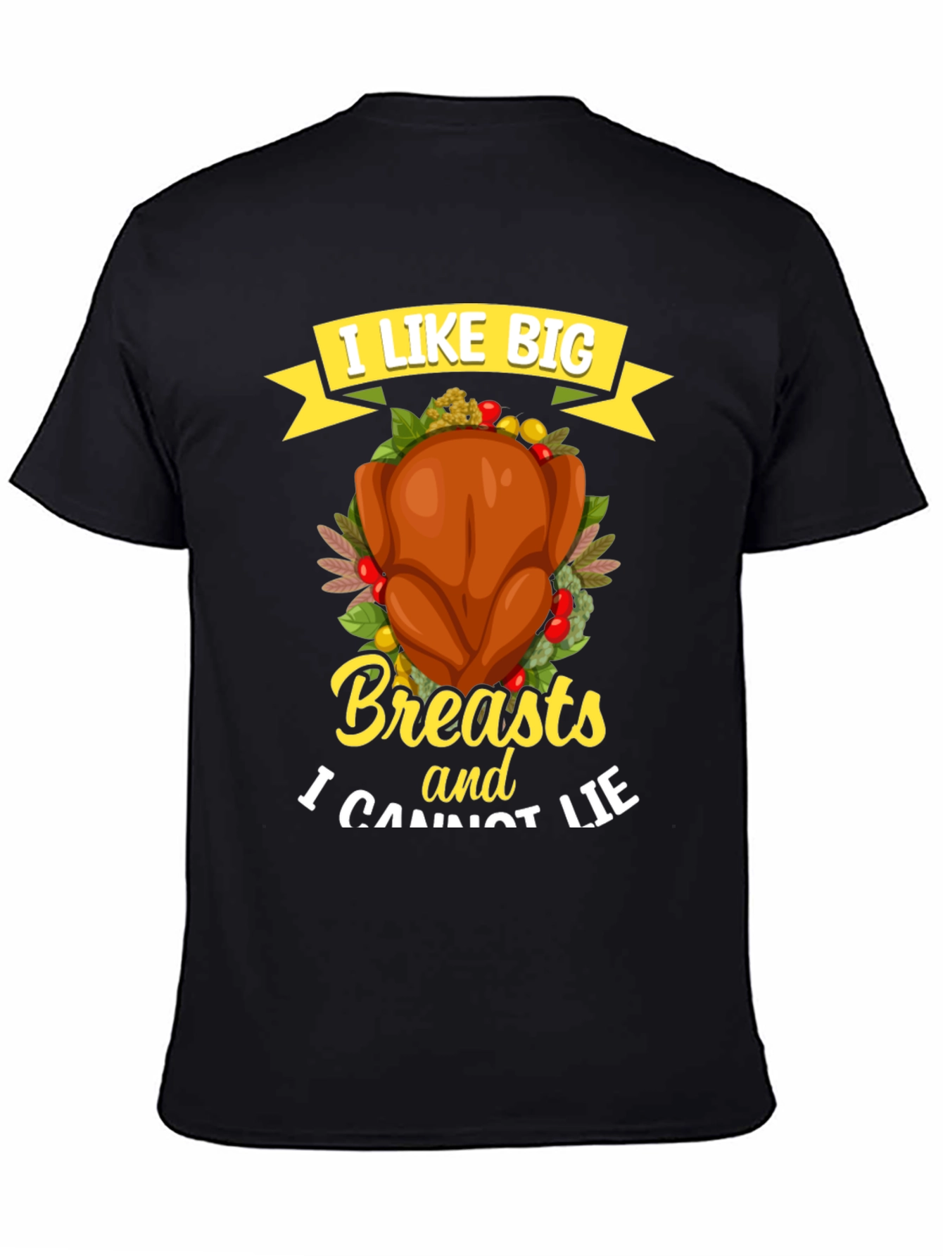 I Like Big Breasts Funny Turkey T-Shirt