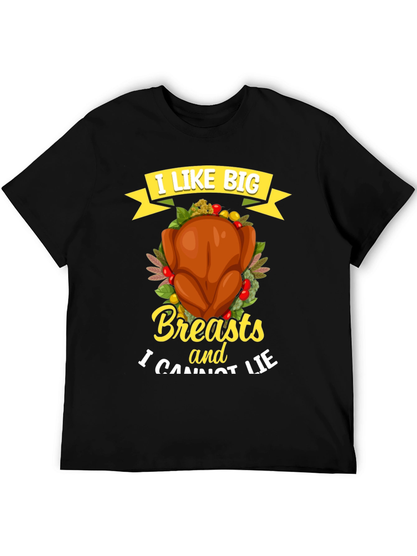 I Like Big Breasts Funny Turkey T-Shirt