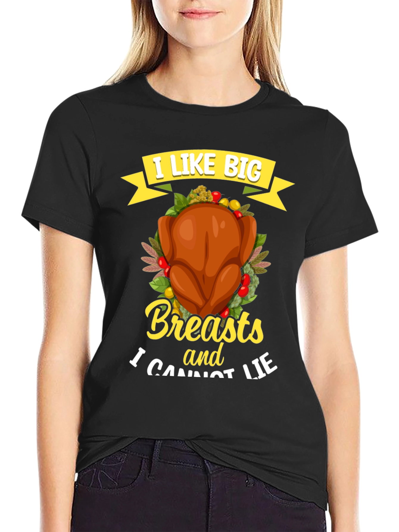 I Like Big Breasts Funny Turkey T-Shirt