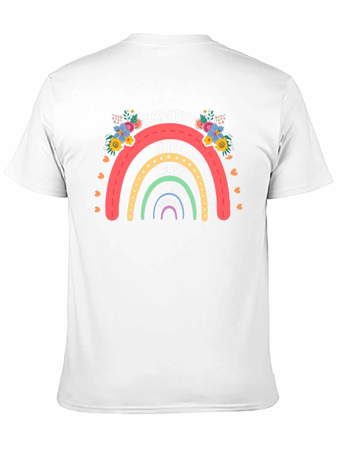 Empathy Rainbow Graphic T-Shirt