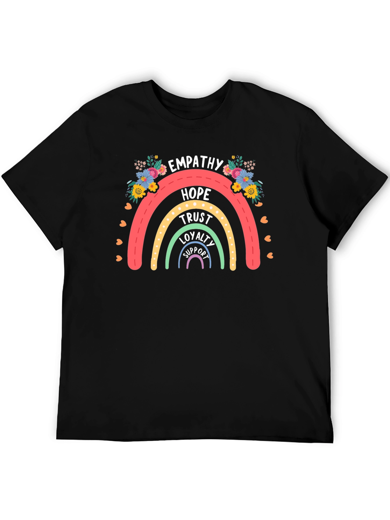 Empathy Rainbow Graphic T-Shirt