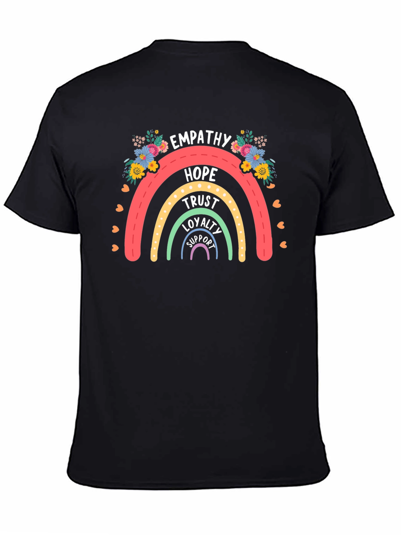 Empathy Rainbow Graphic T-Shirt