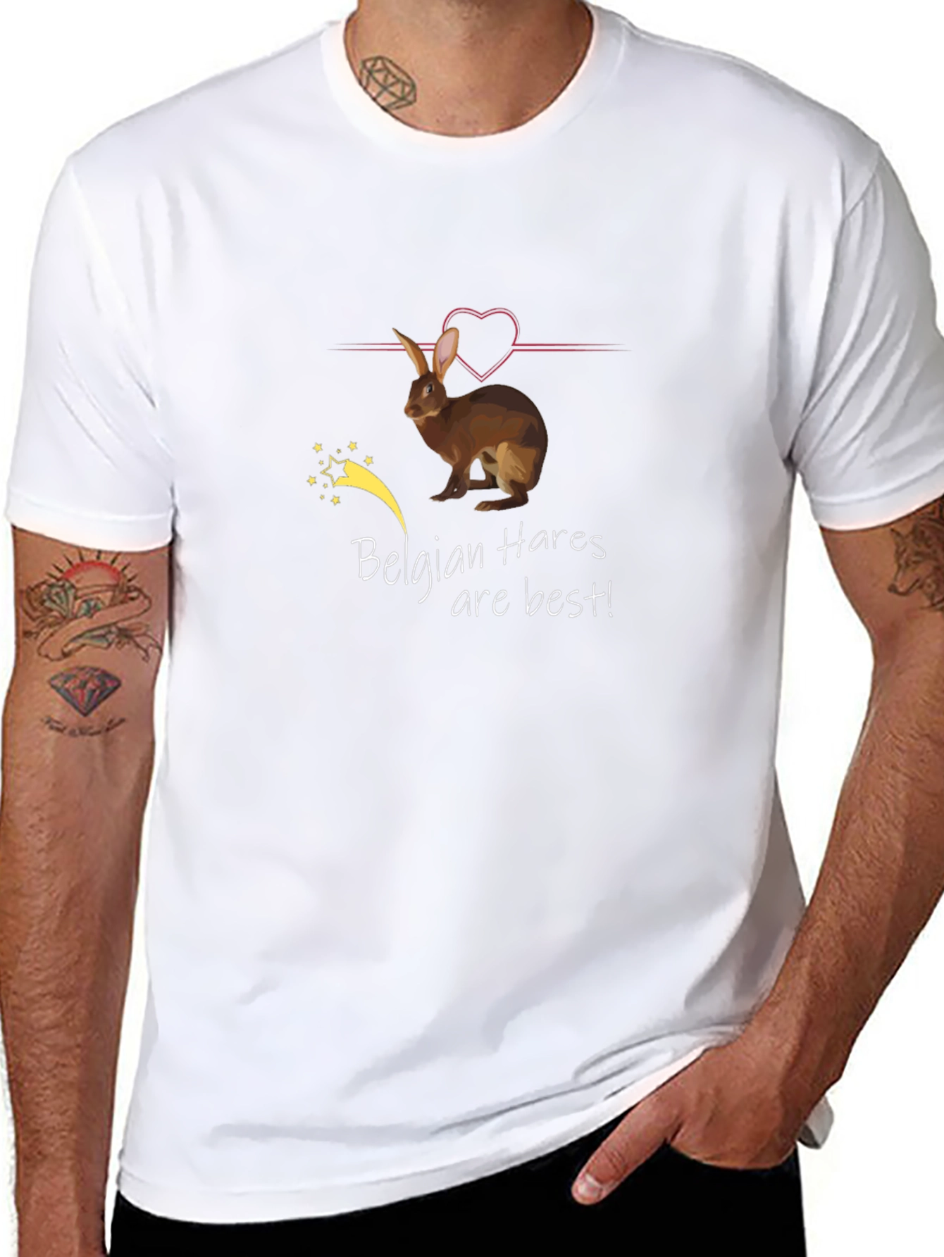 Belgian Hare T-Shirt - Best Hares!