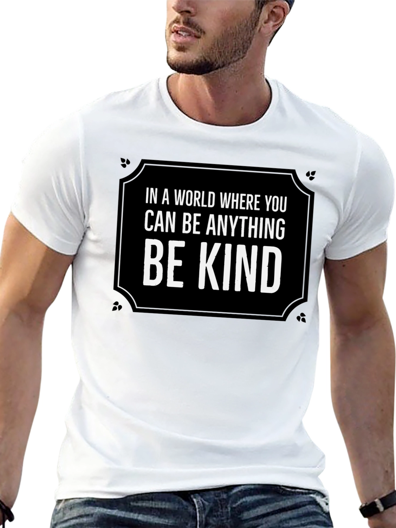 Be Kind Graphic T-Shirt - Inspirational Message Tee