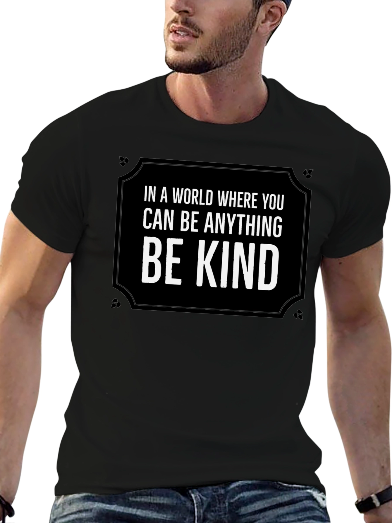 Be Kind Graphic T-Shirt - Inspirational Message Tee