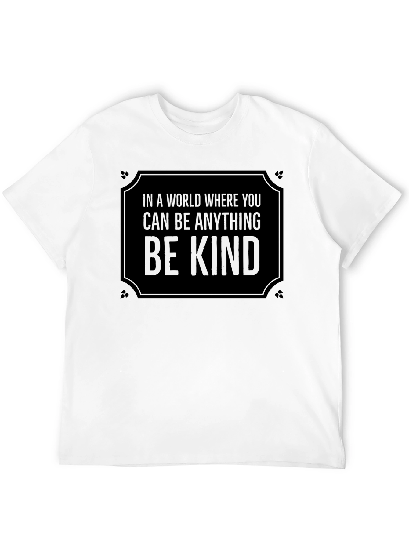 Be Kind Graphic T-Shirt - Inspirational Message Tee
