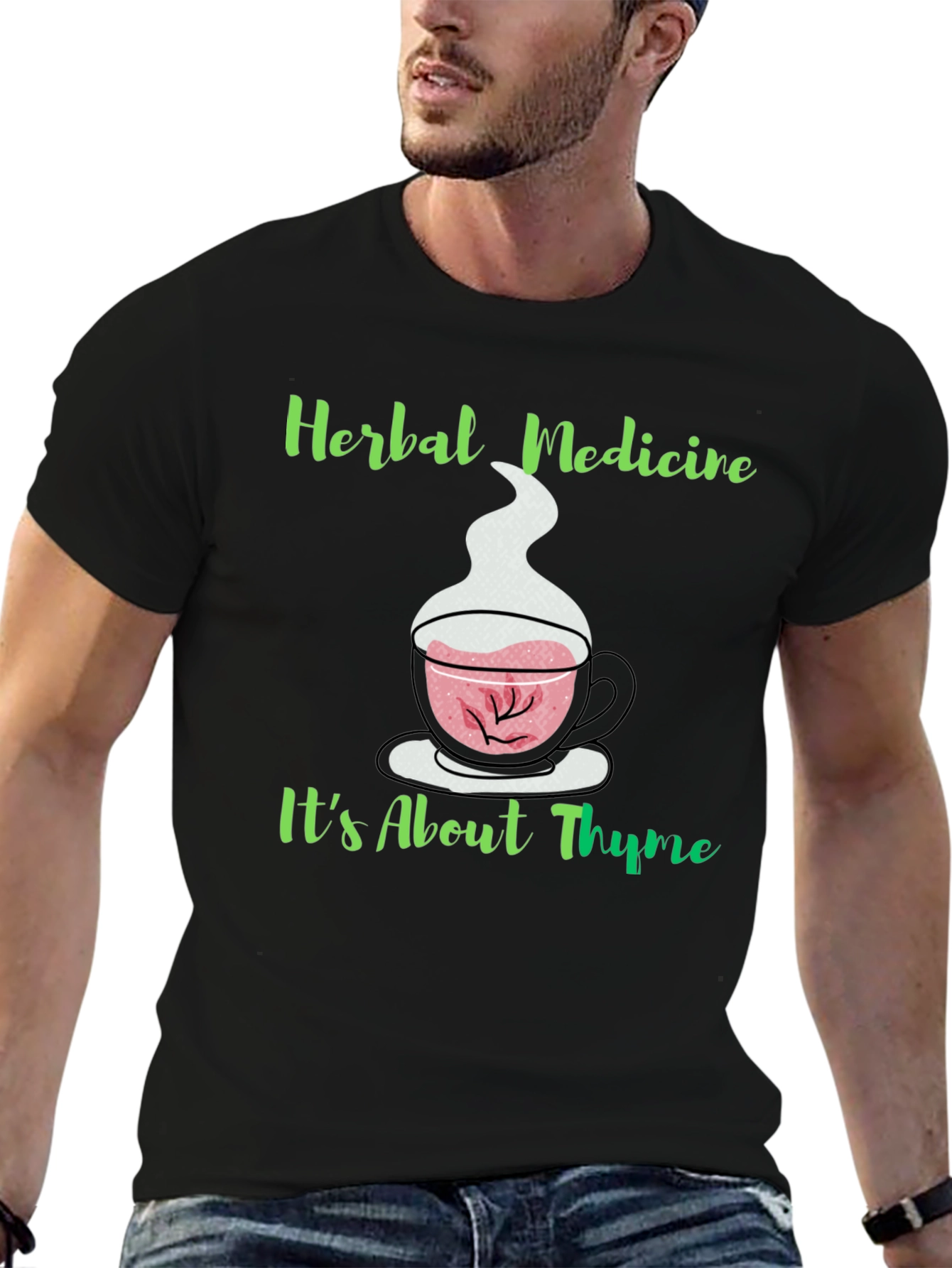 Herbal Medicine T-Shirt - Thyme Pun Tee