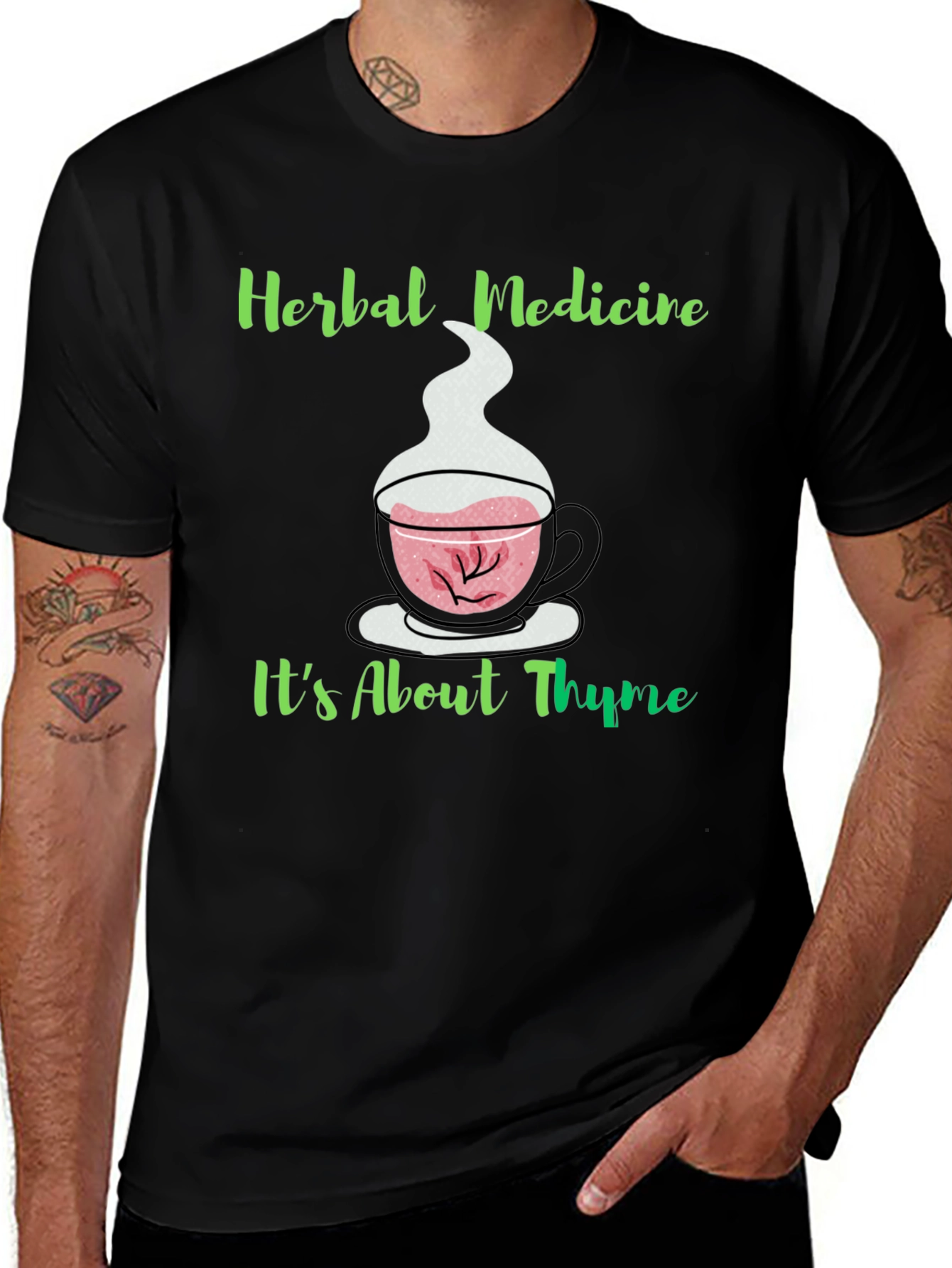 Herbal Medicine T-Shirt - Thyme Pun Tee