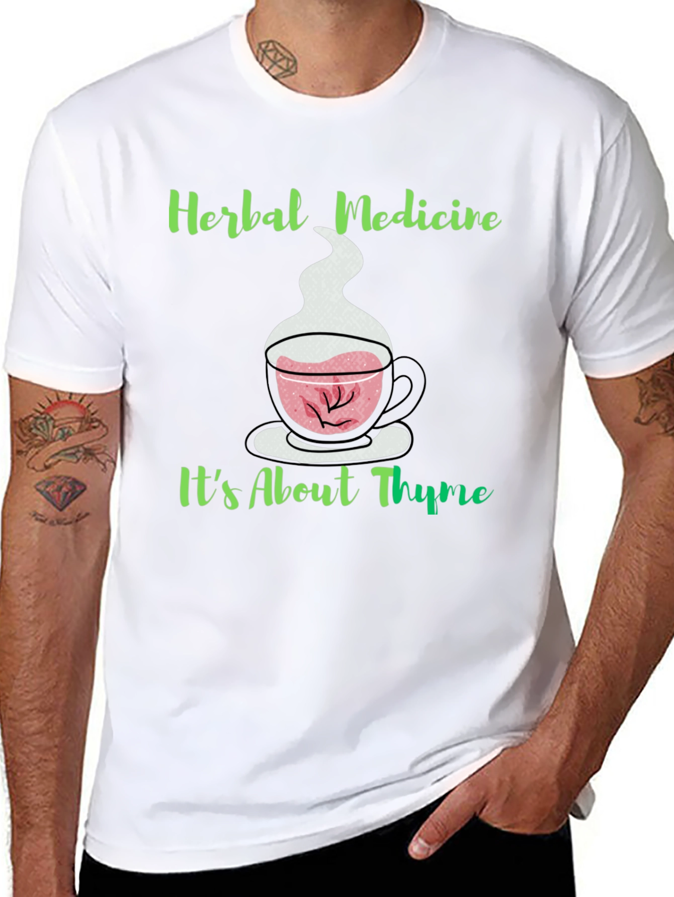 Herbal Medicine T-Shirt - Thyme Pun Tee