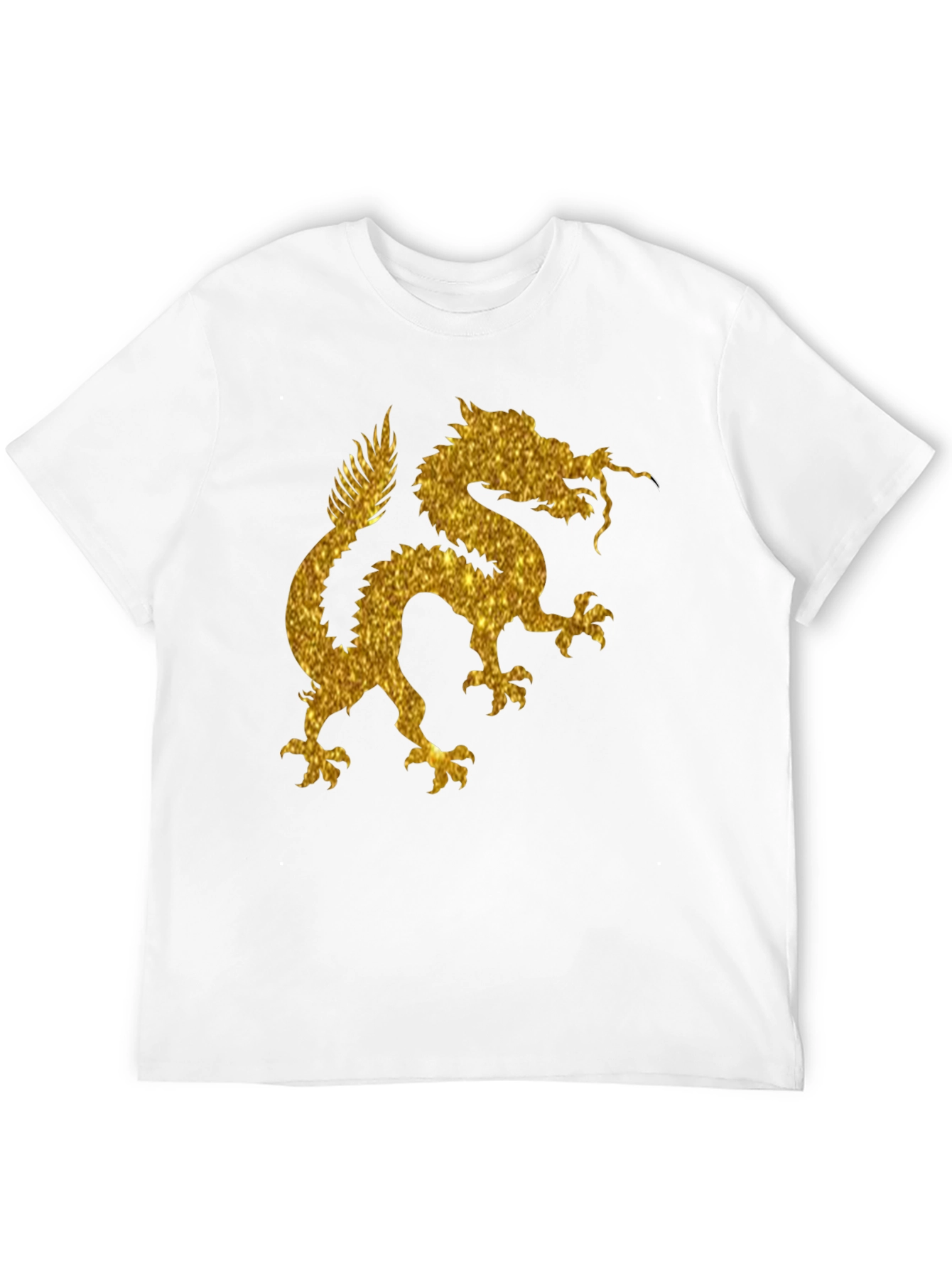 Golden Dragon Graphic T-Shirt