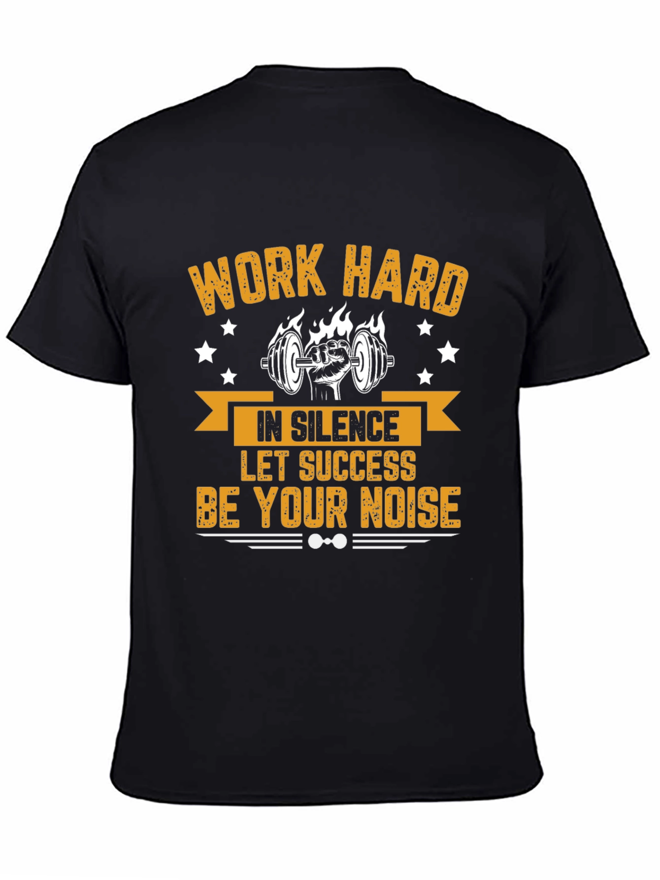 Work Hard Motivational Gym T-Shirt
