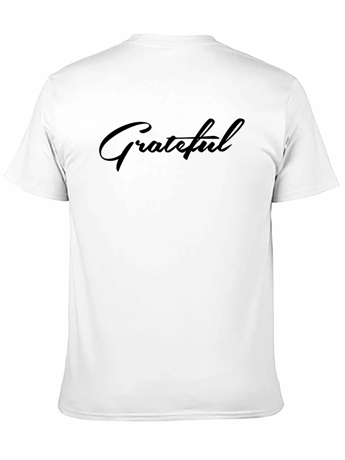 Grateful Black T-Shirt - Stylish Comfort