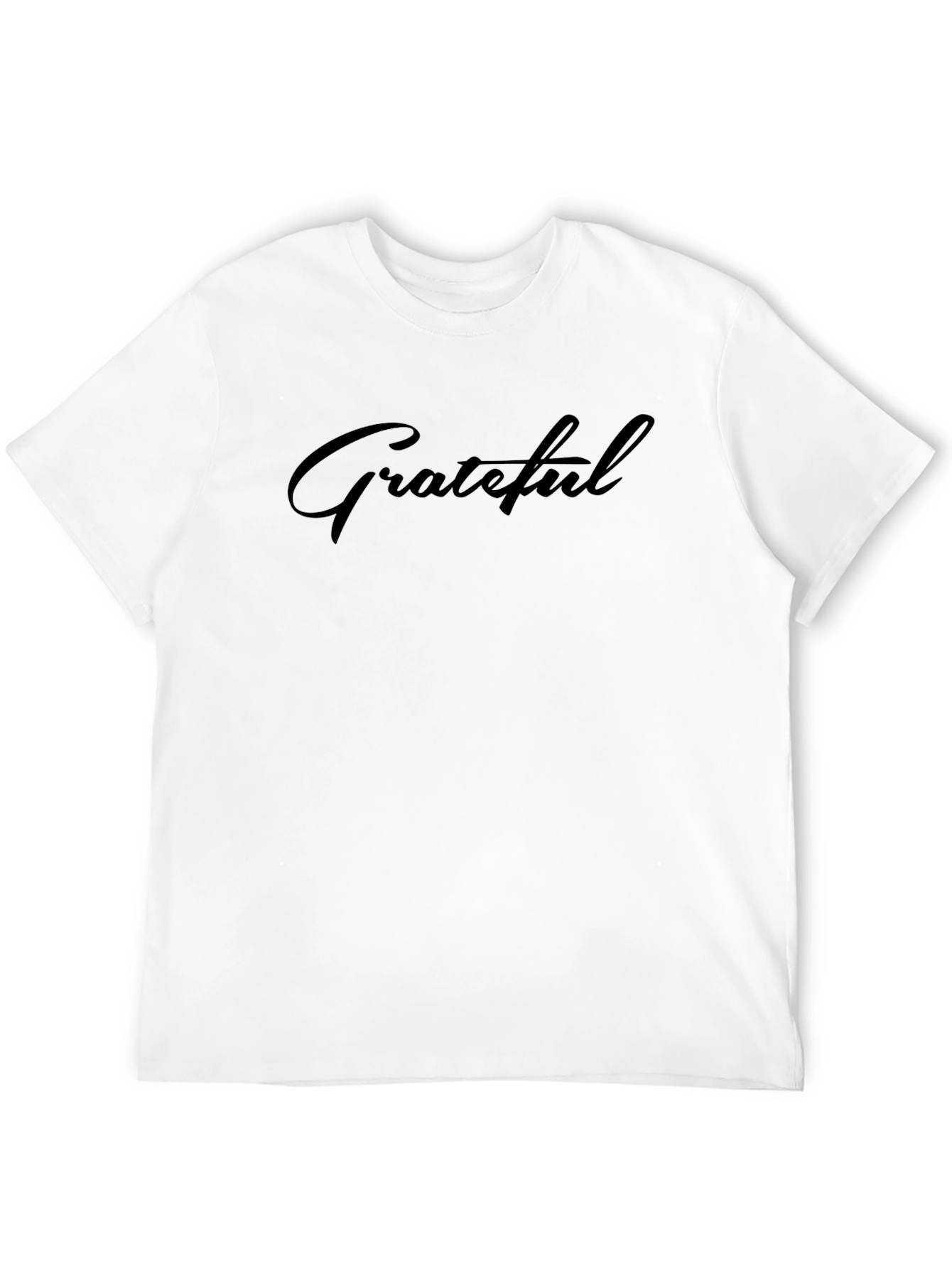 Grateful Black T-Shirt - Stylish Comfort