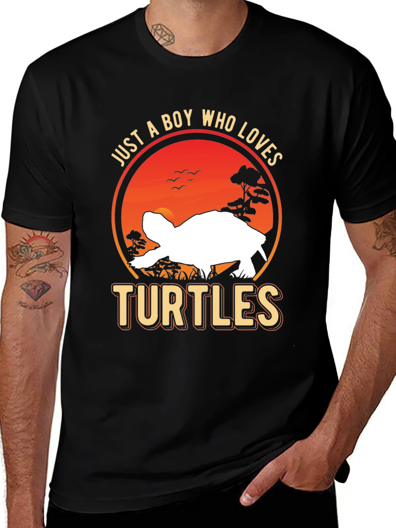 Just A Boy Who Loves Turtles T-Shirt
