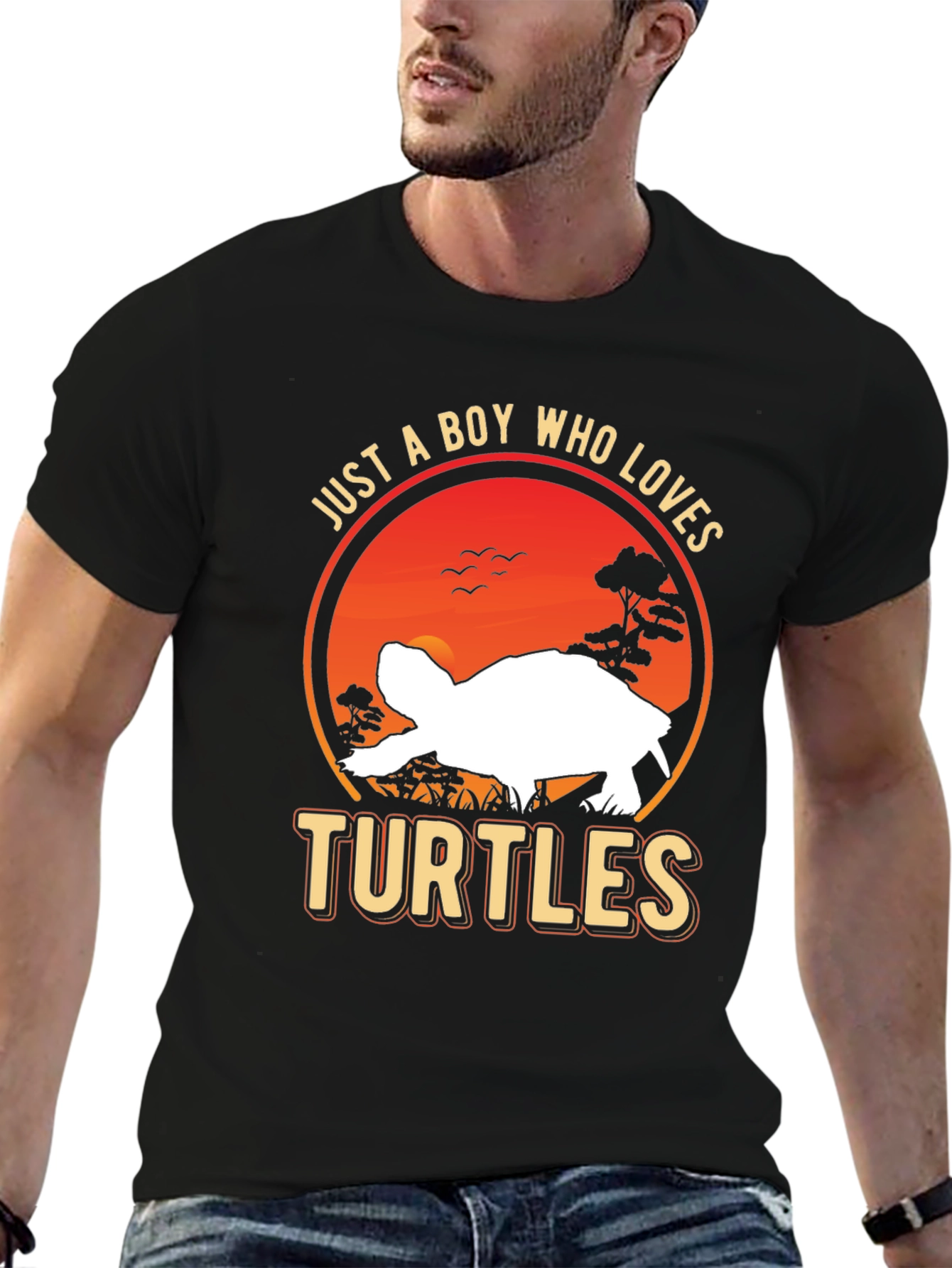 Just A Boy Who Loves Turtles T-Shirt
