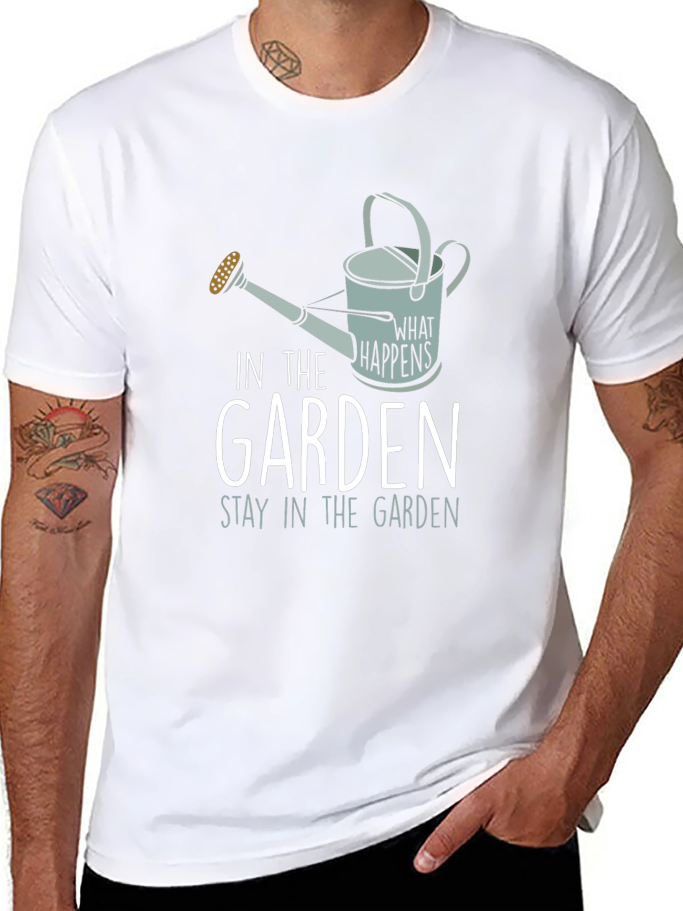In The Garden T-Shirt - Gardener Gift