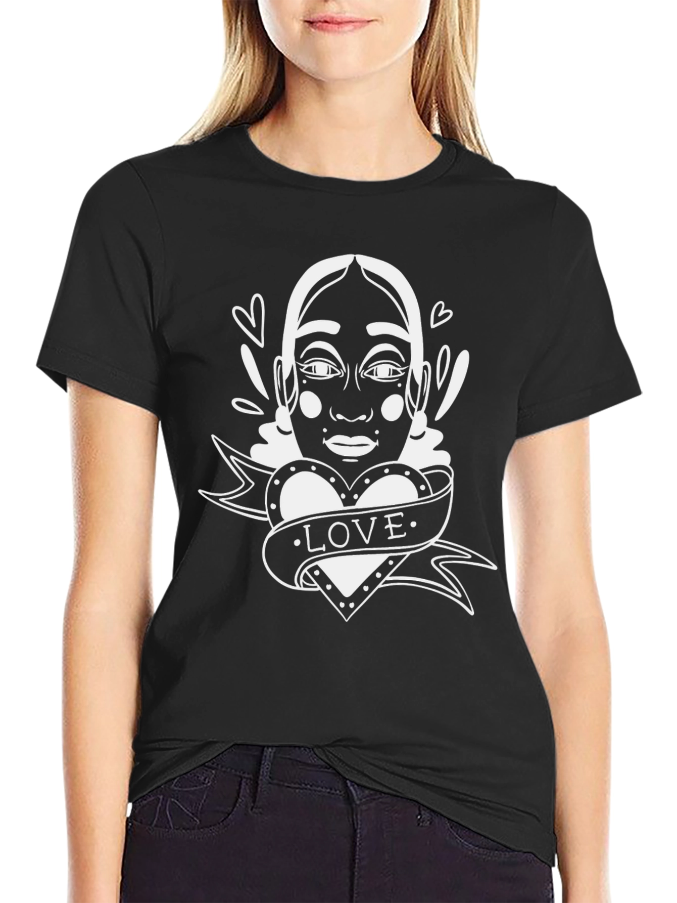 Love Tattoo Graphic T-Shirt