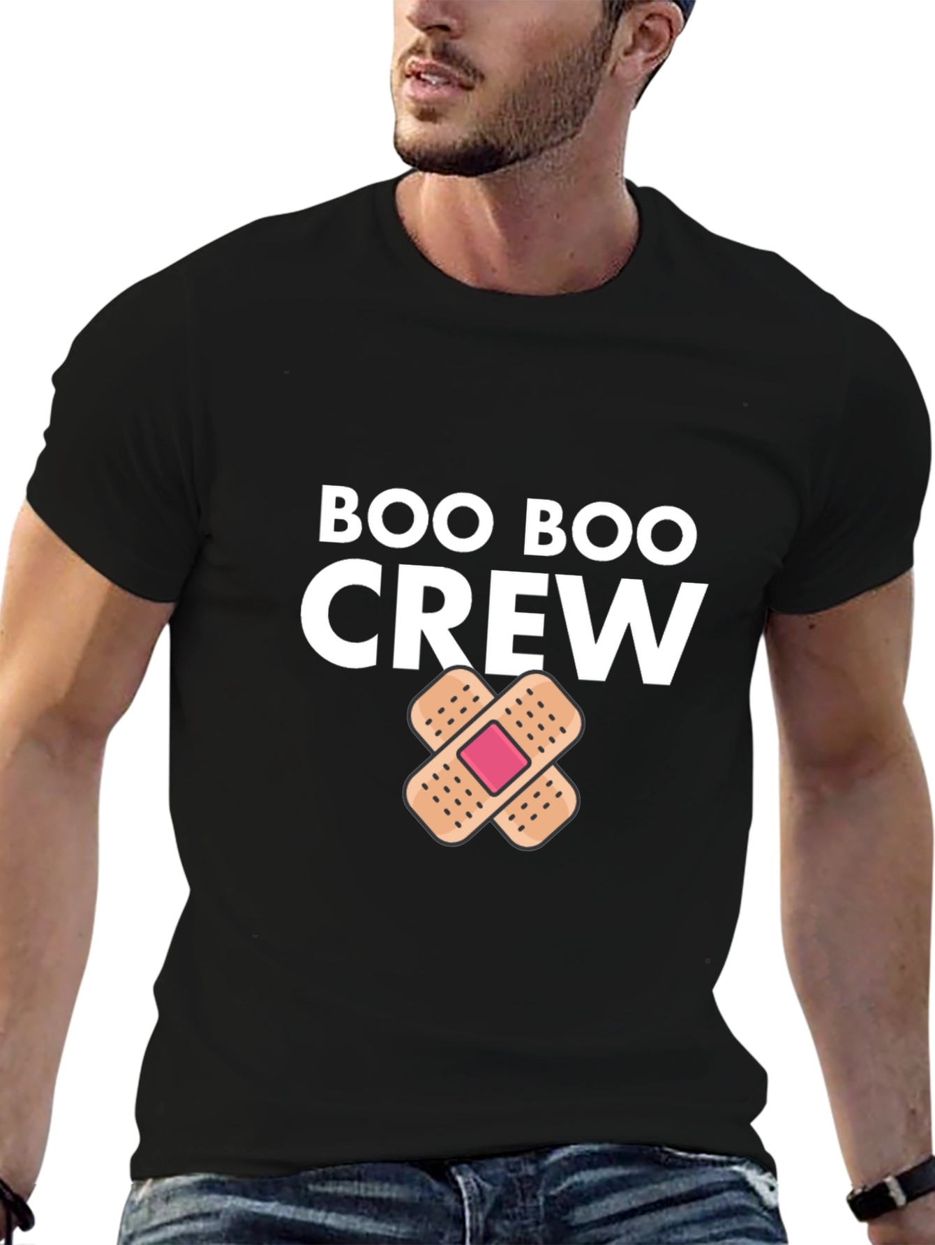 Boo Boo Crew T-Shirt Funny First Aid Graphic Tee