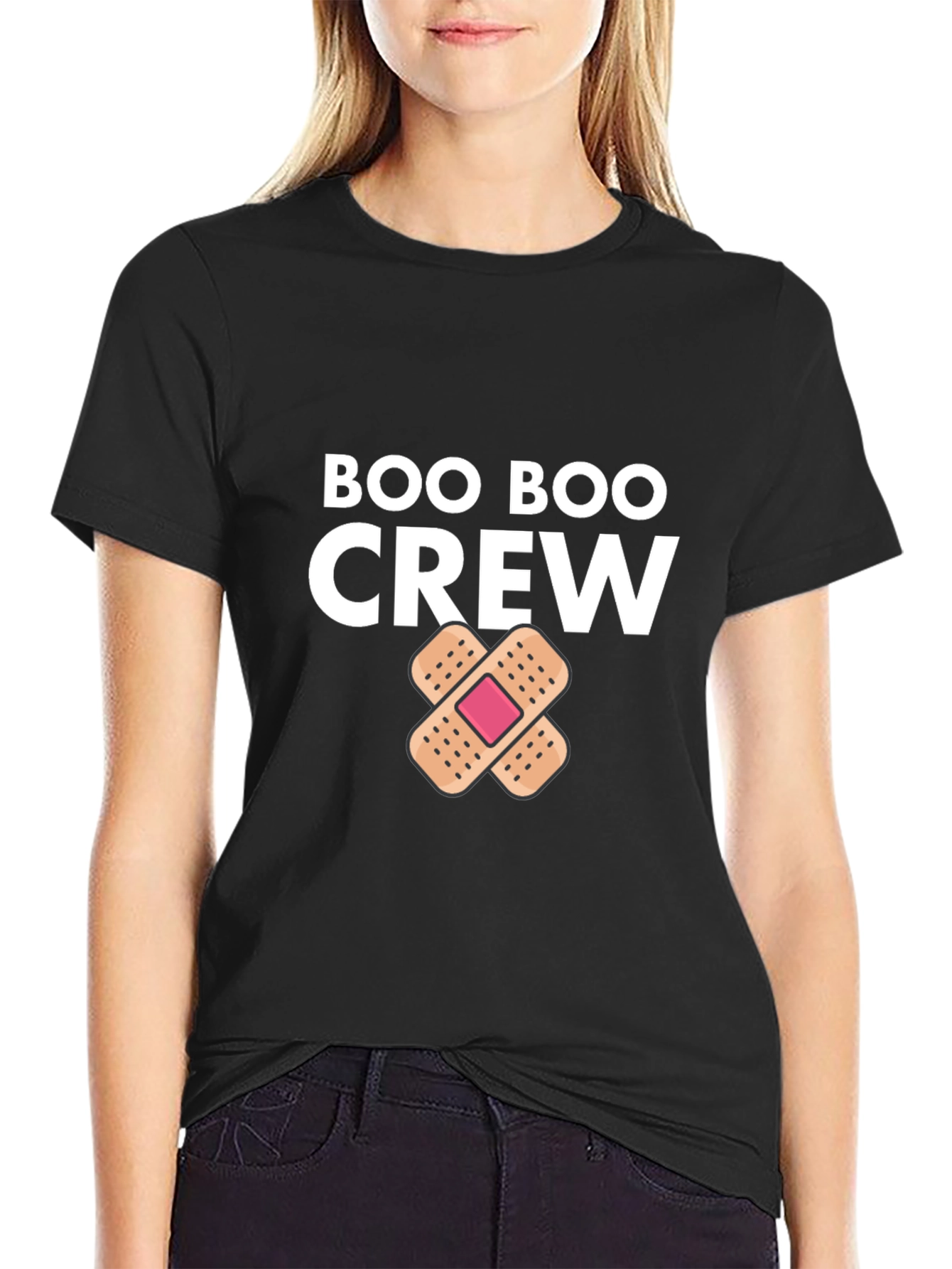 Boo Boo Crew T-Shirt Funny First Aid Graphic Tee