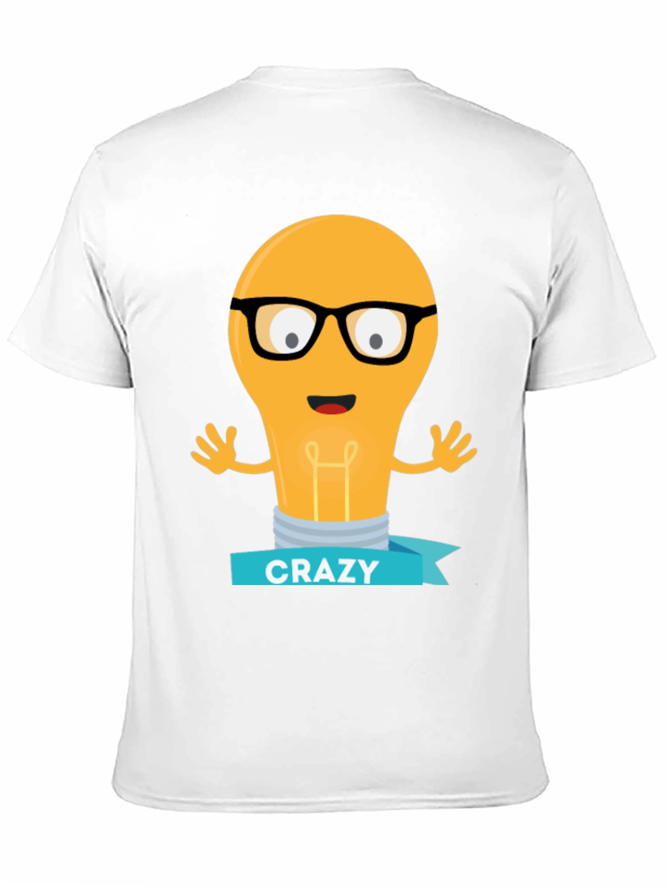 Crazy Idea Light Bulb Graphic Tee