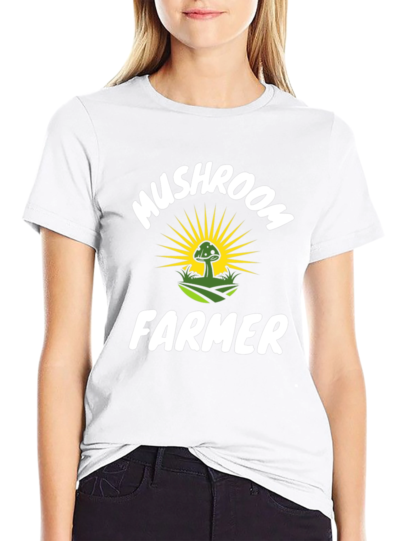 Mushroom Farmer Graphic T-Shirt - Unique Design
