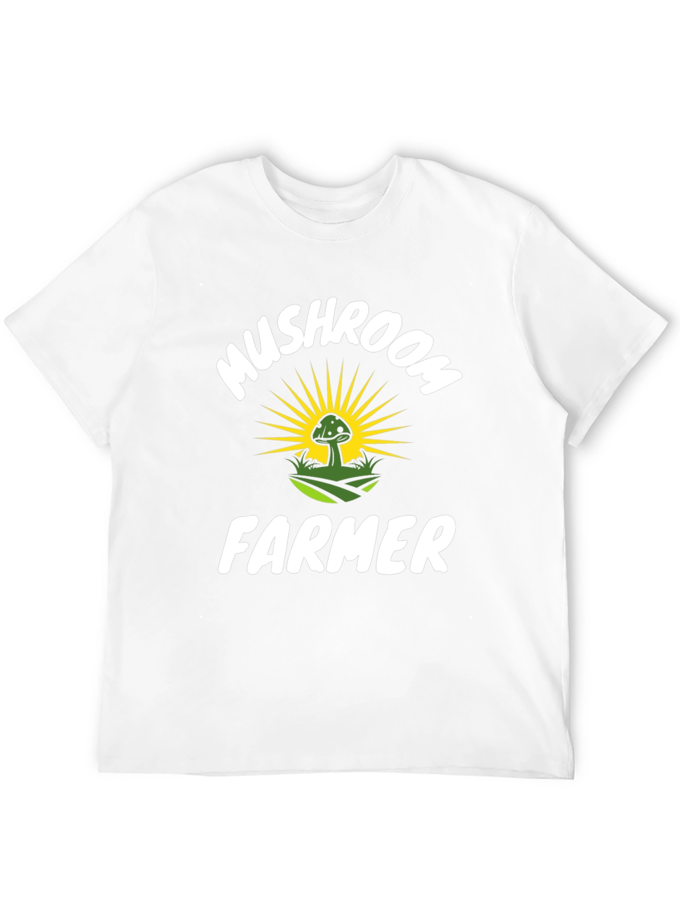 Mushroom Farmer Graphic T-Shirt - Unique Design
