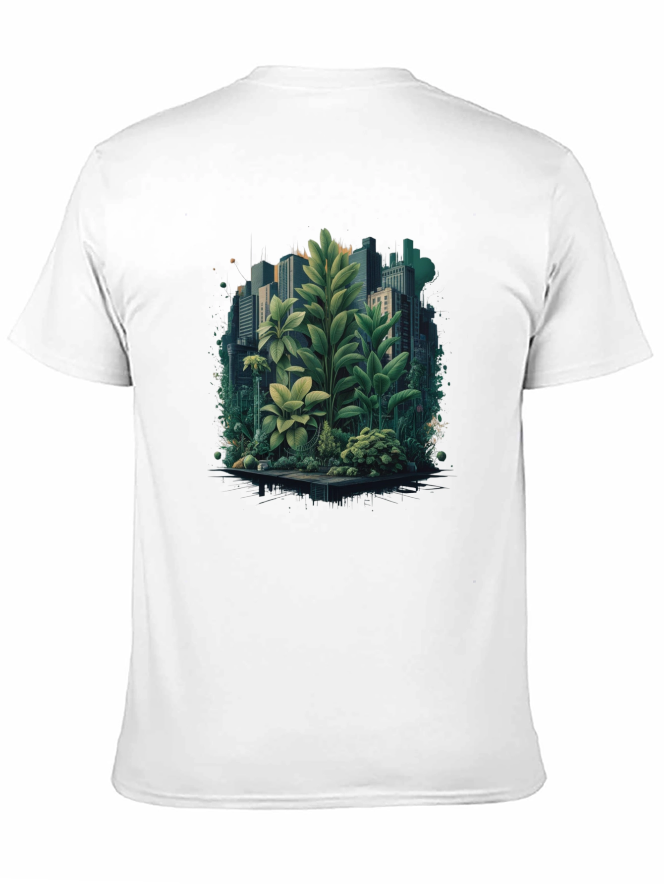 Urban Jungle T-Shirt - City Meets Nature Tee