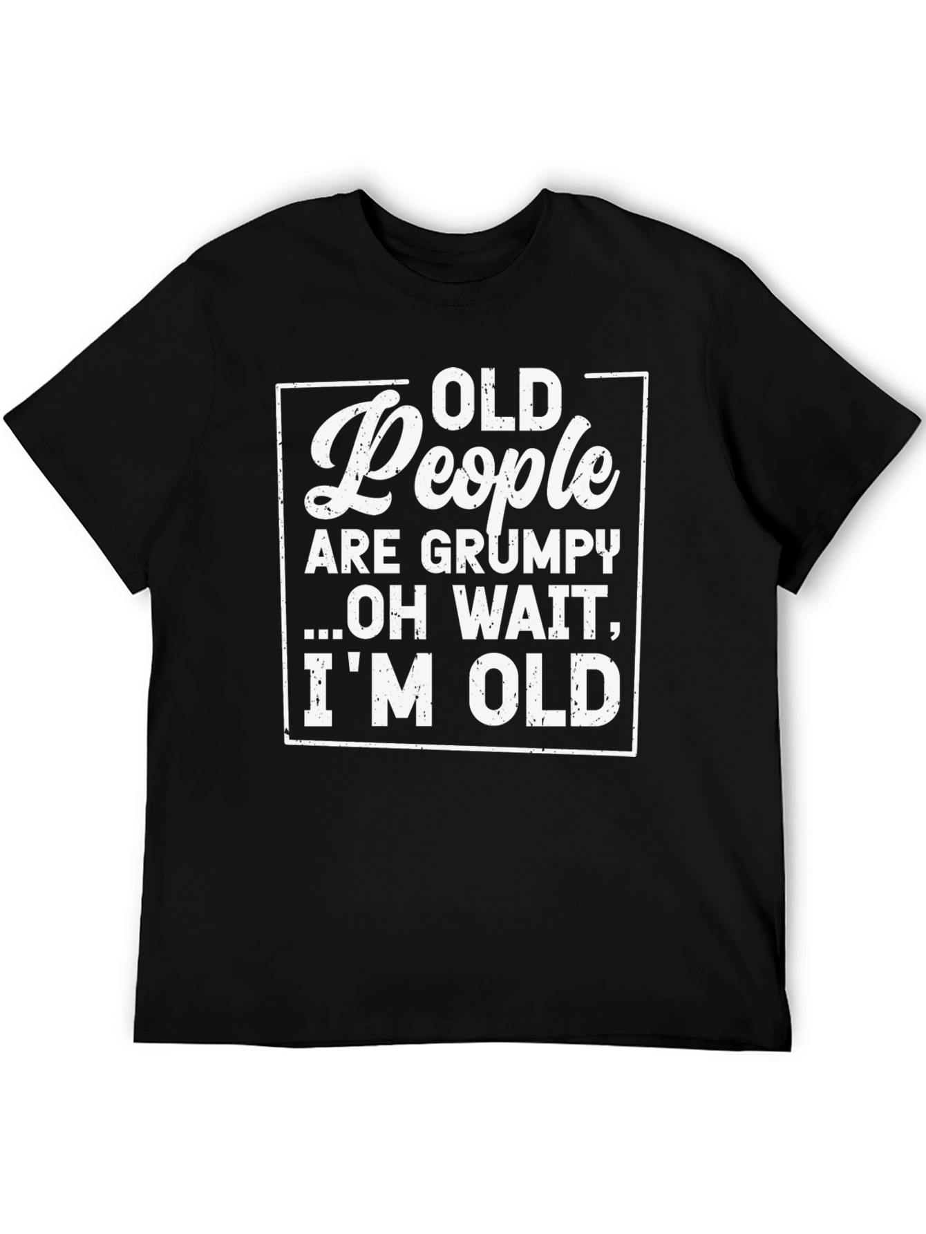Funny Old People Grumpy T-Shirt