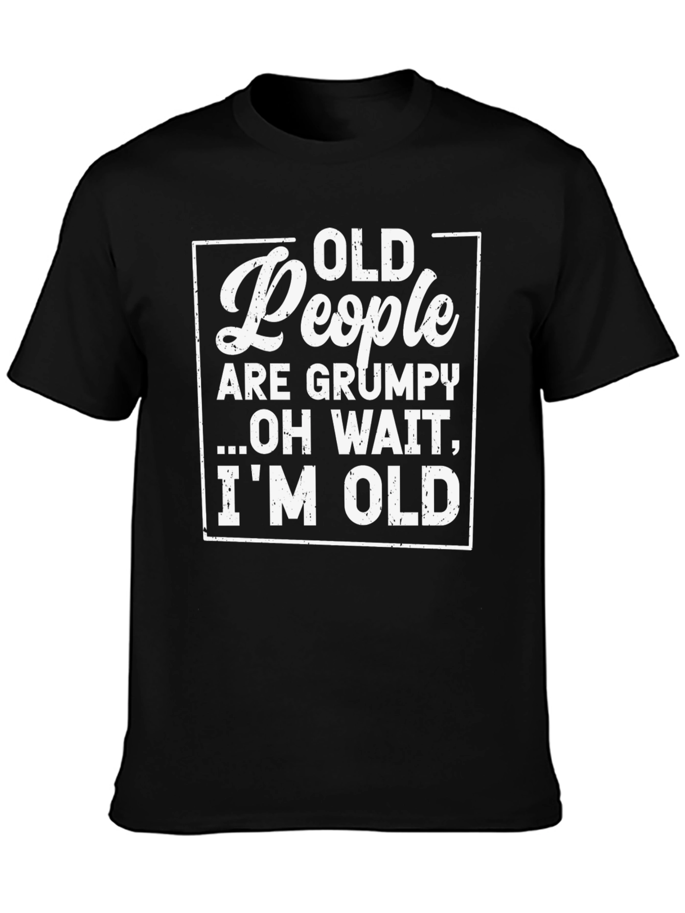 Funny Old People Grumpy T-Shirt