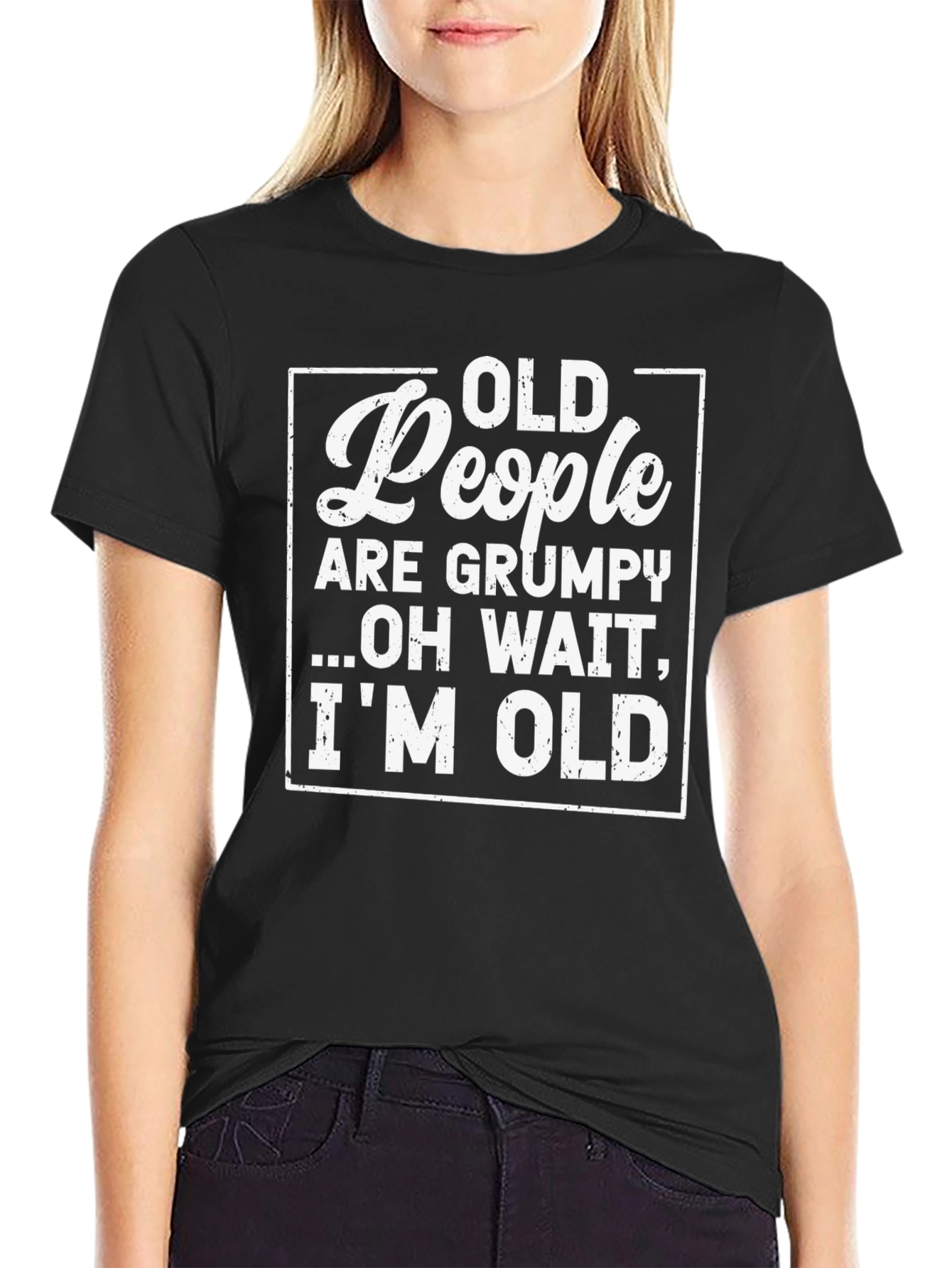 Funny Old People Grumpy T-Shirt