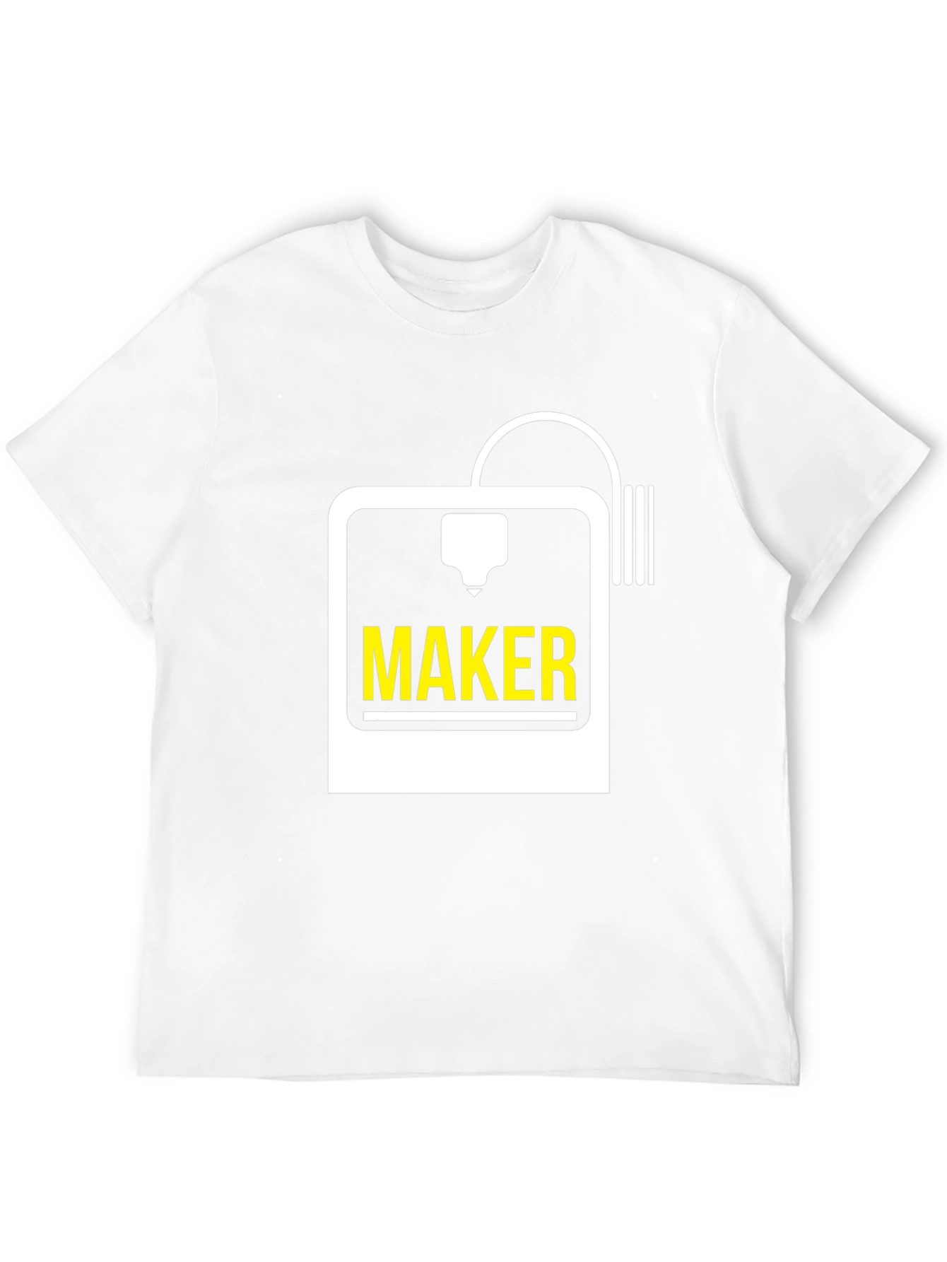 Maker 3D Printer Graphic T-Shirt