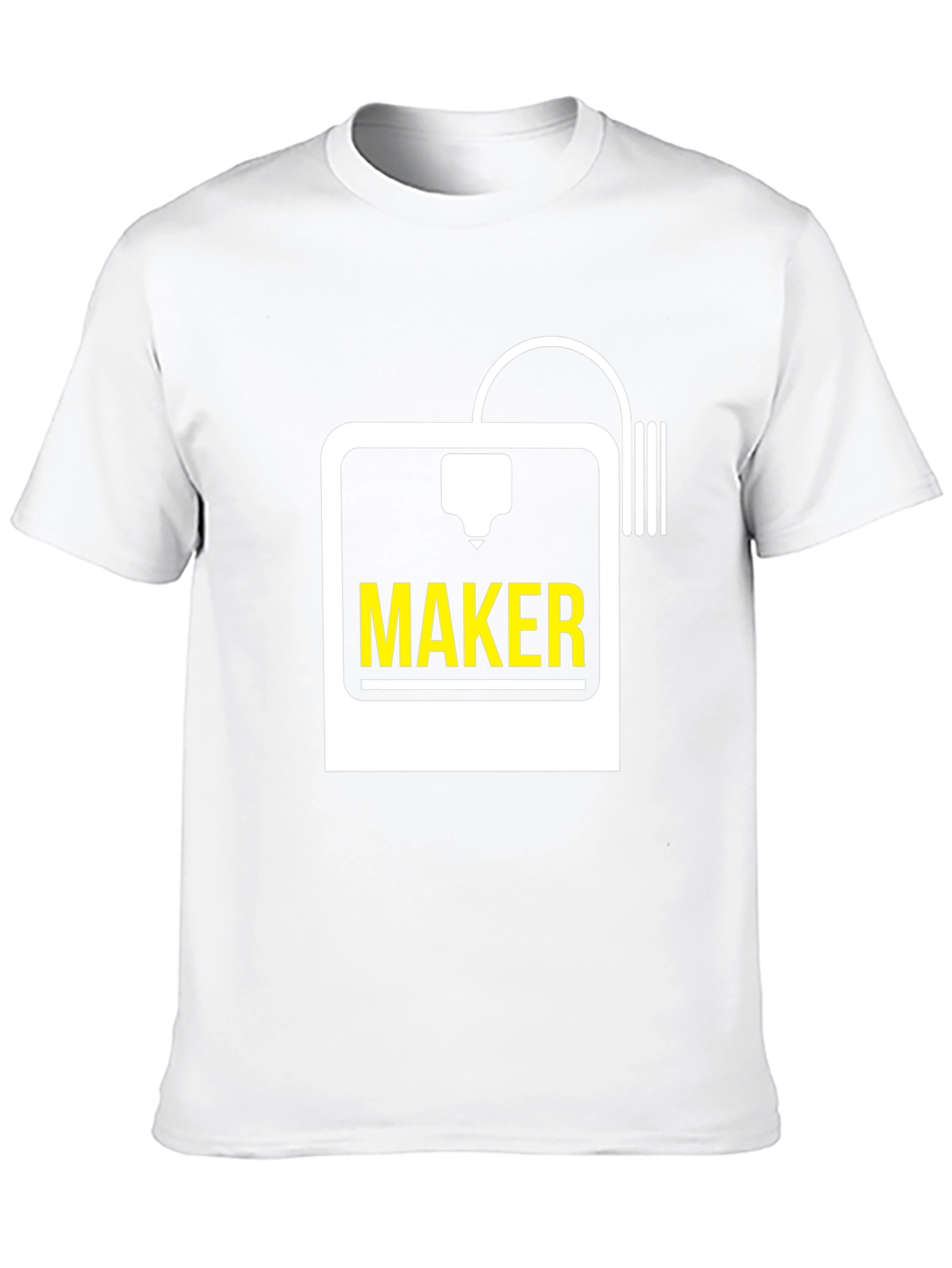 Maker 3D Printer Graphic T-Shirt