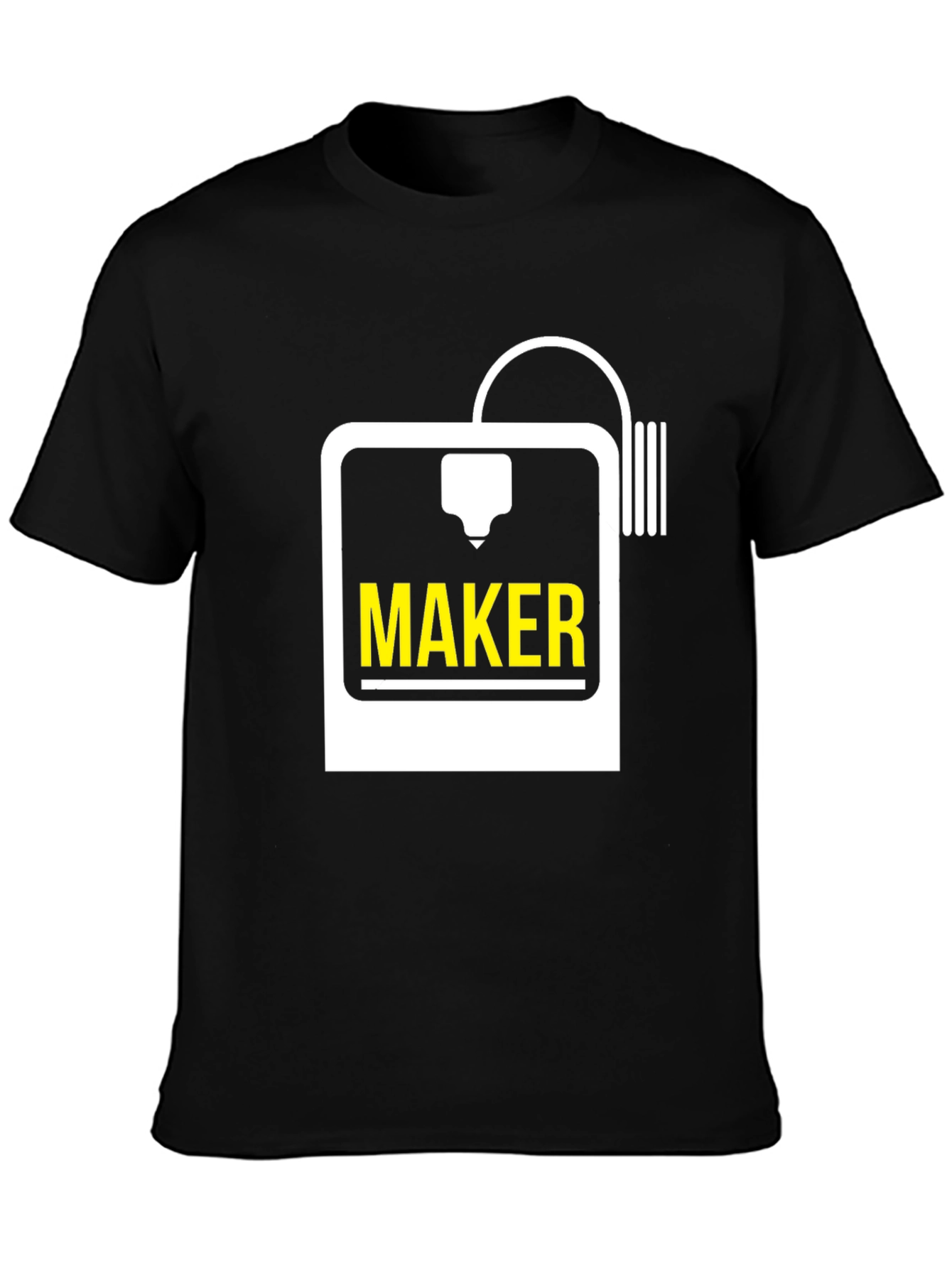 Maker 3D Printer Graphic T-Shirt