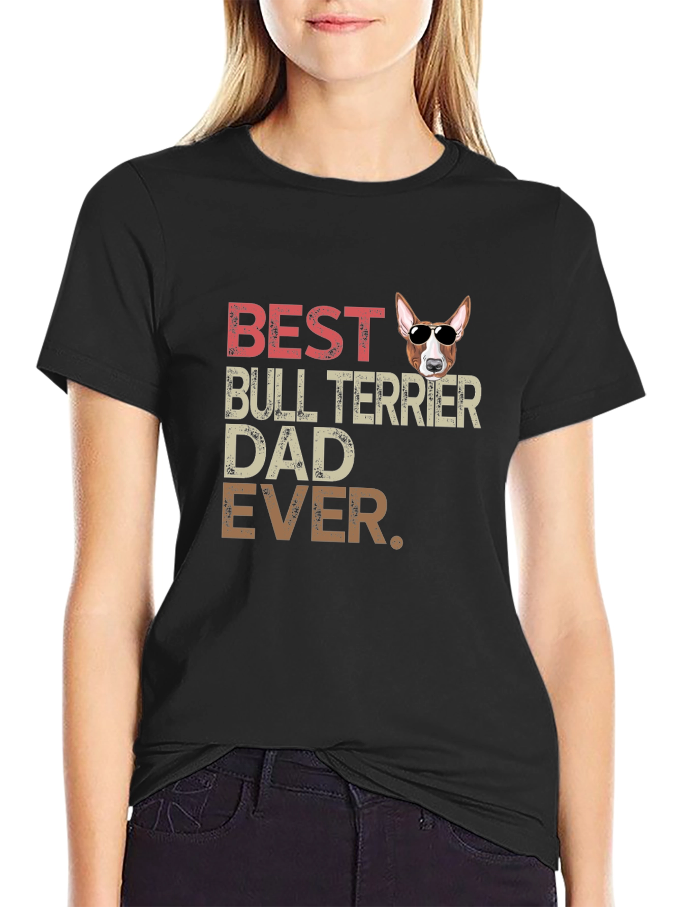 Bull Terrier Dad Ever T-Shirt