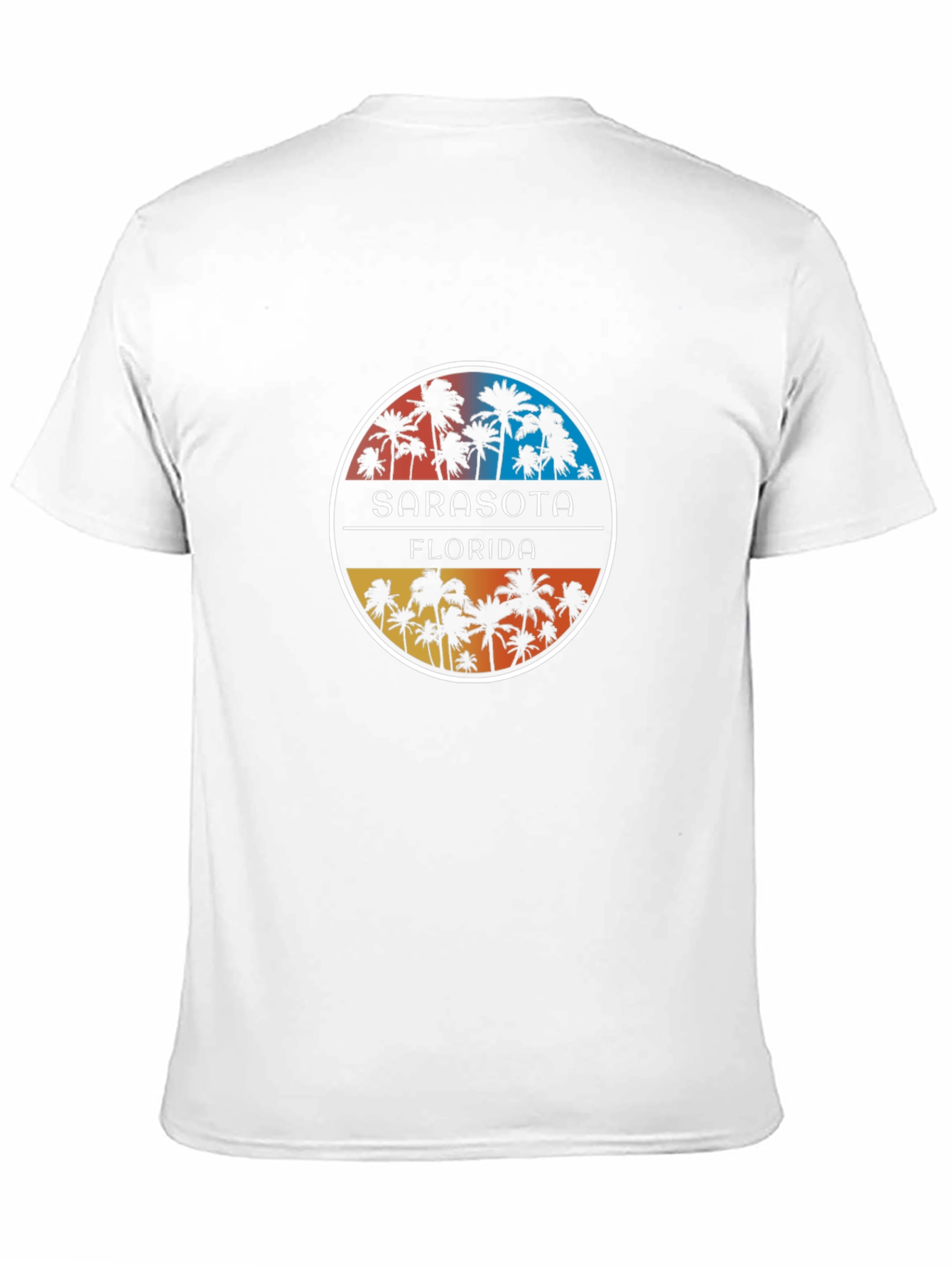 Sarasota Florida Palm Tree Graphic Tee