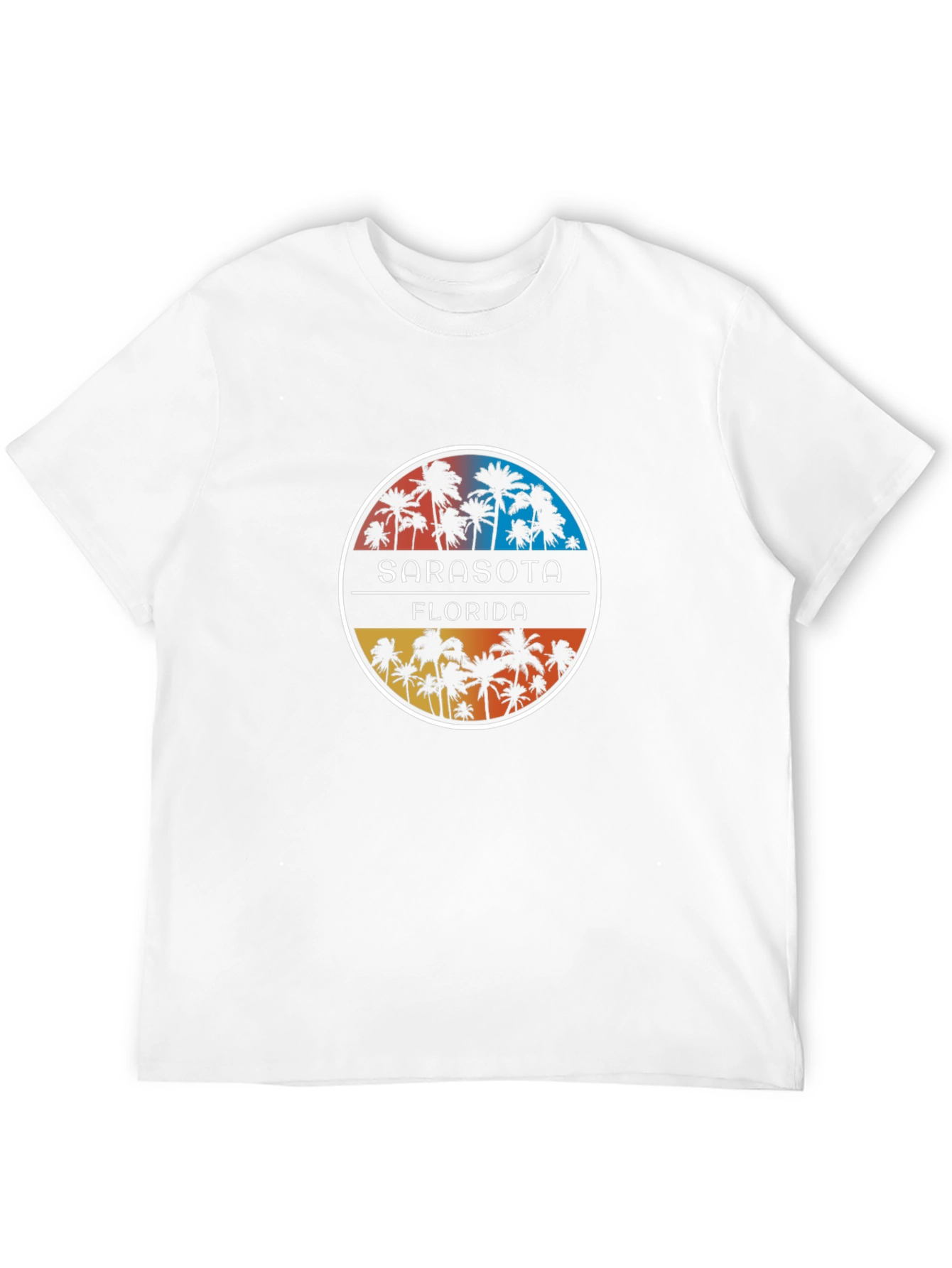 Sarasota Florida Palm Tree Graphic Tee