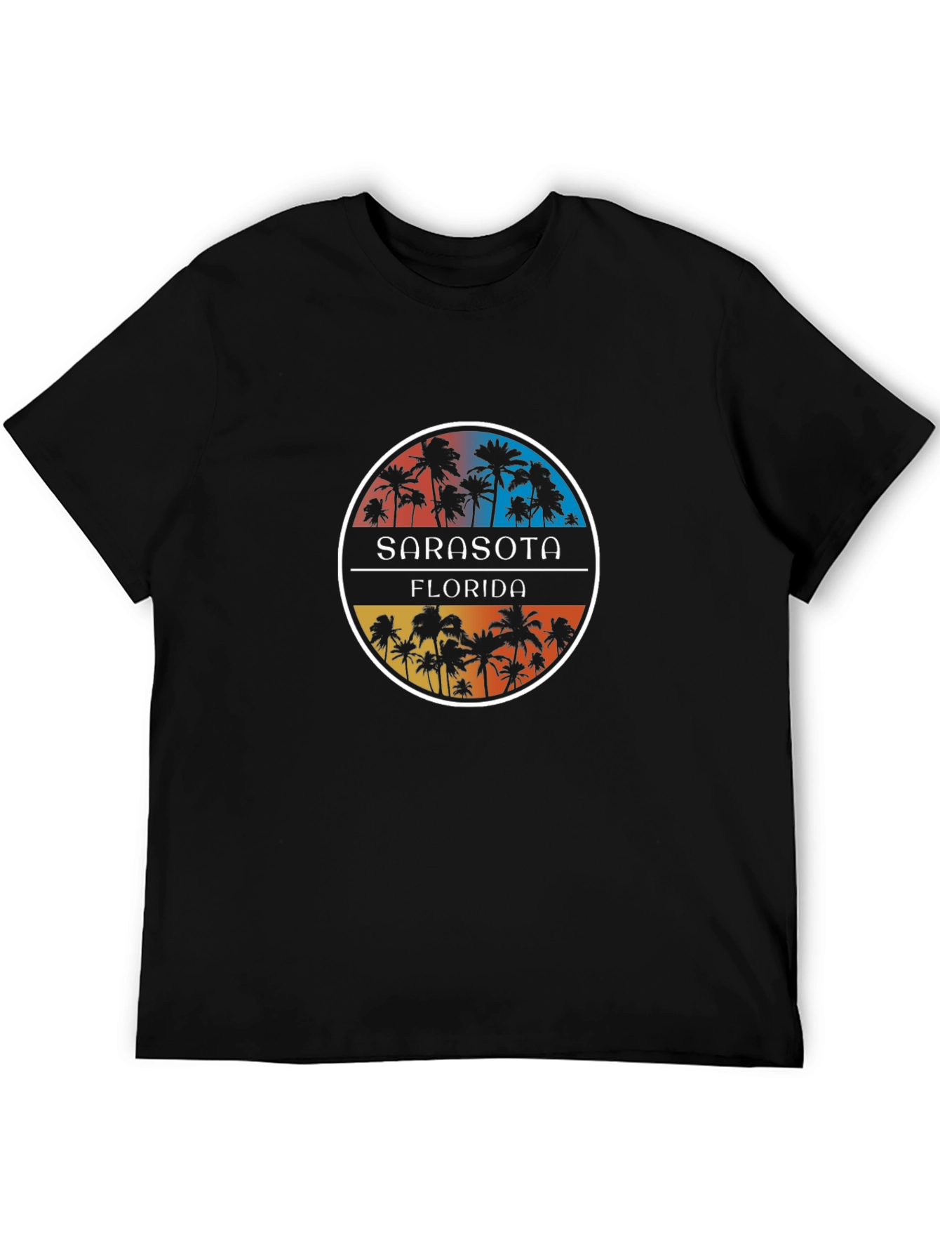 Sarasota Florida Palm Tree Graphic Tee
