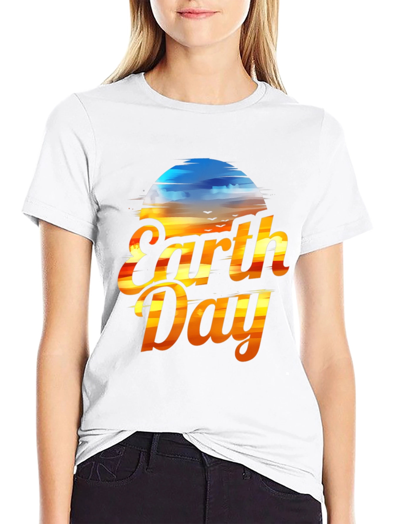 Earth Day Sunset T-Shirt