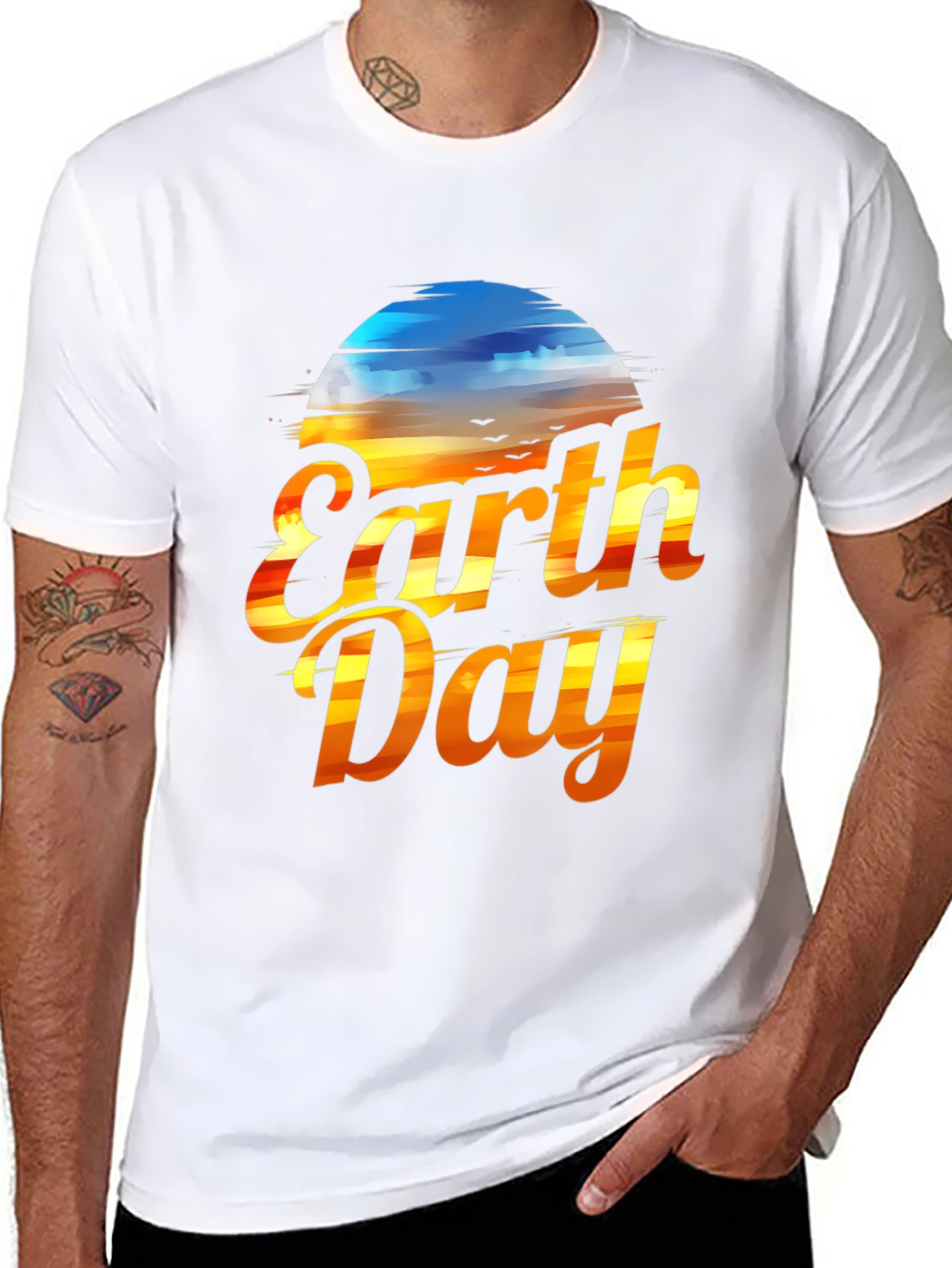Earth Day Sunset T-Shirt