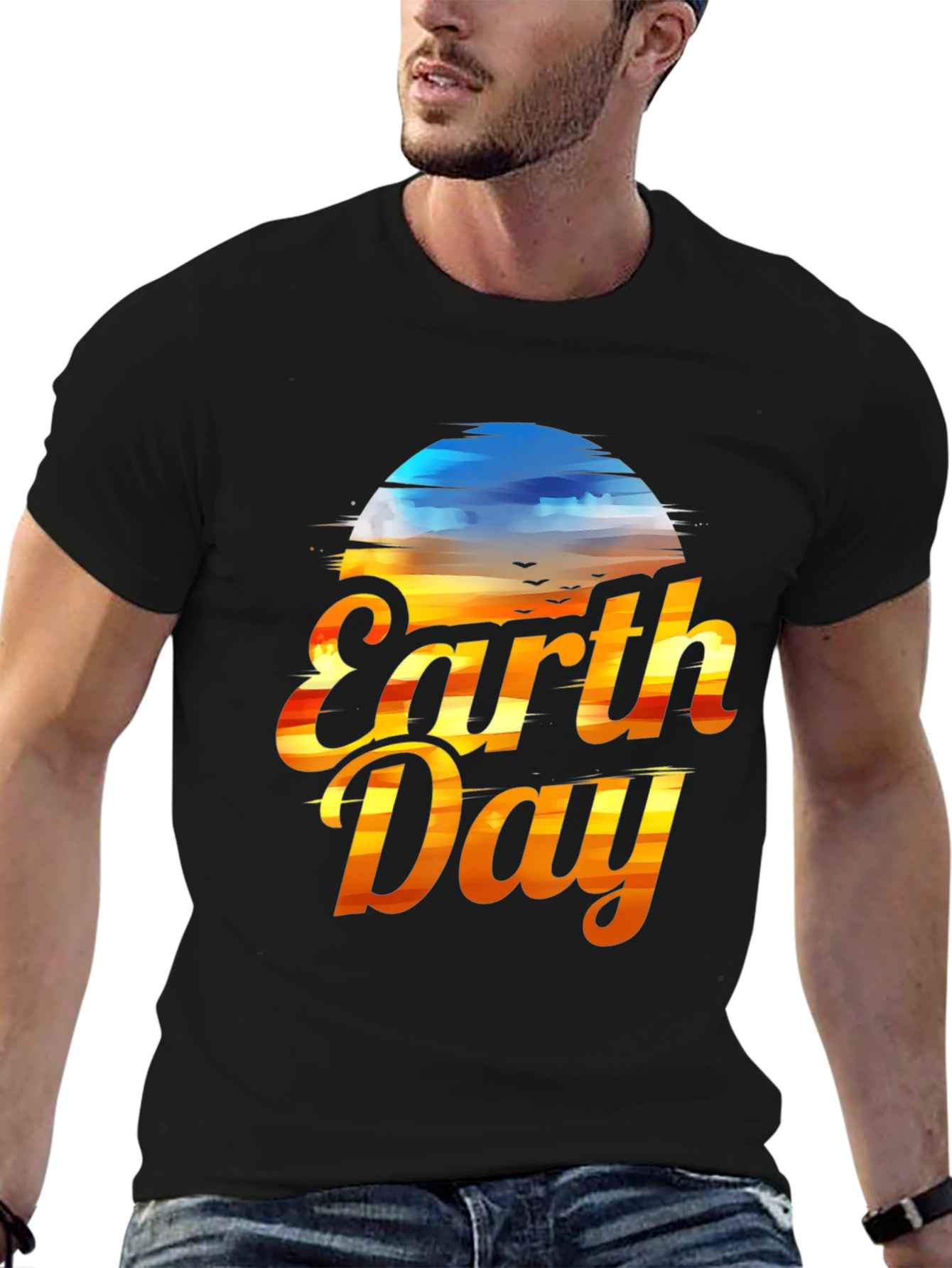 Earth Day Sunset T-Shirt