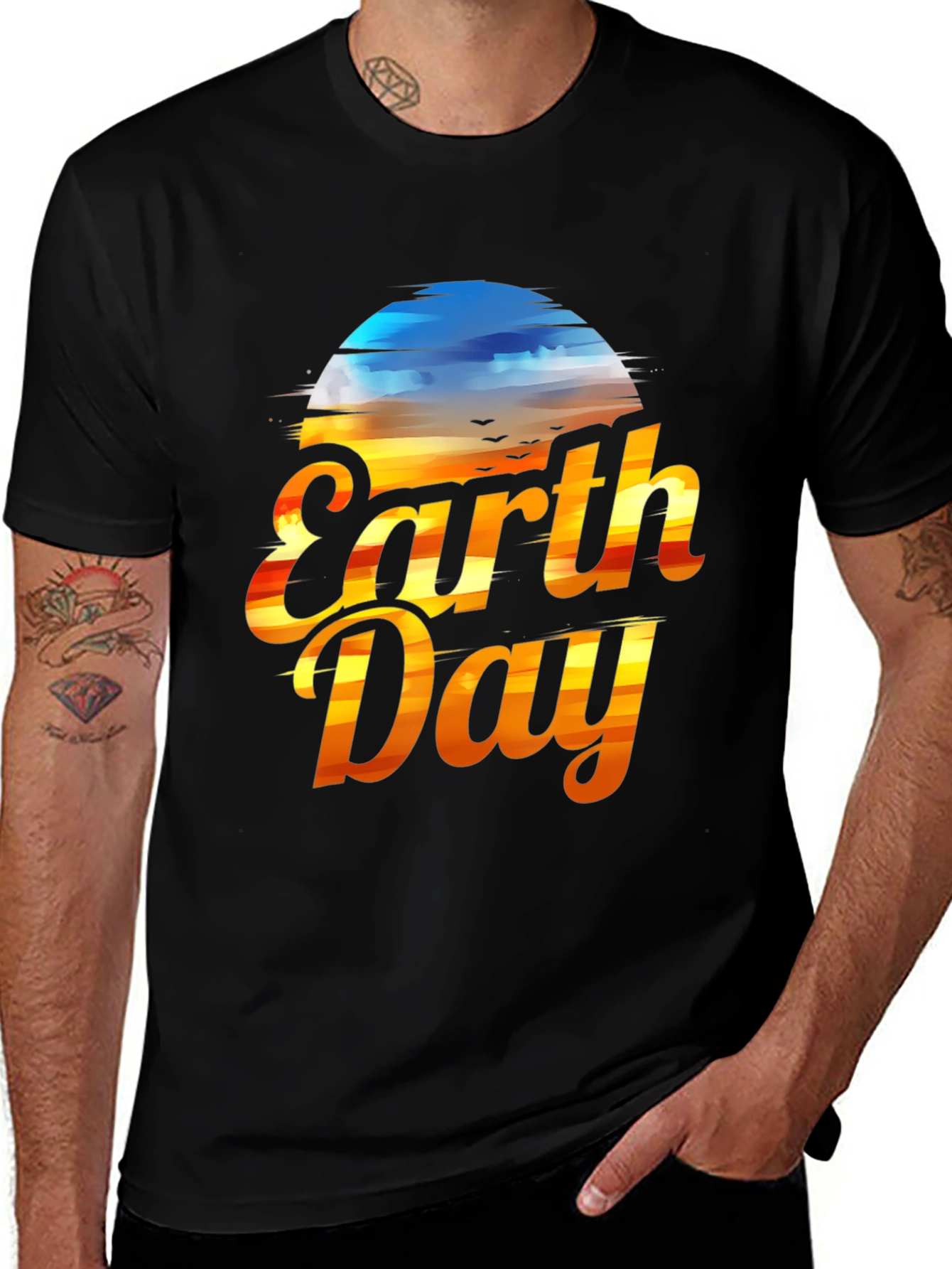 Earth Day Sunset T-Shirt