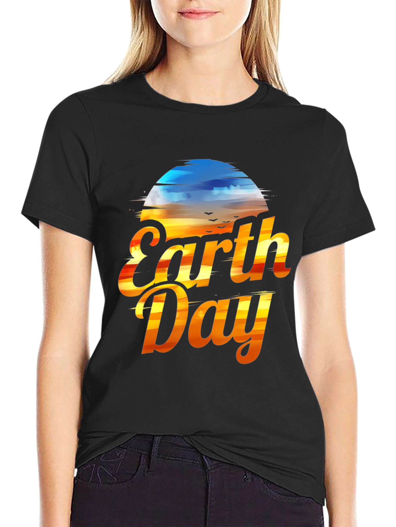 Earth Day Sunset T-Shirt