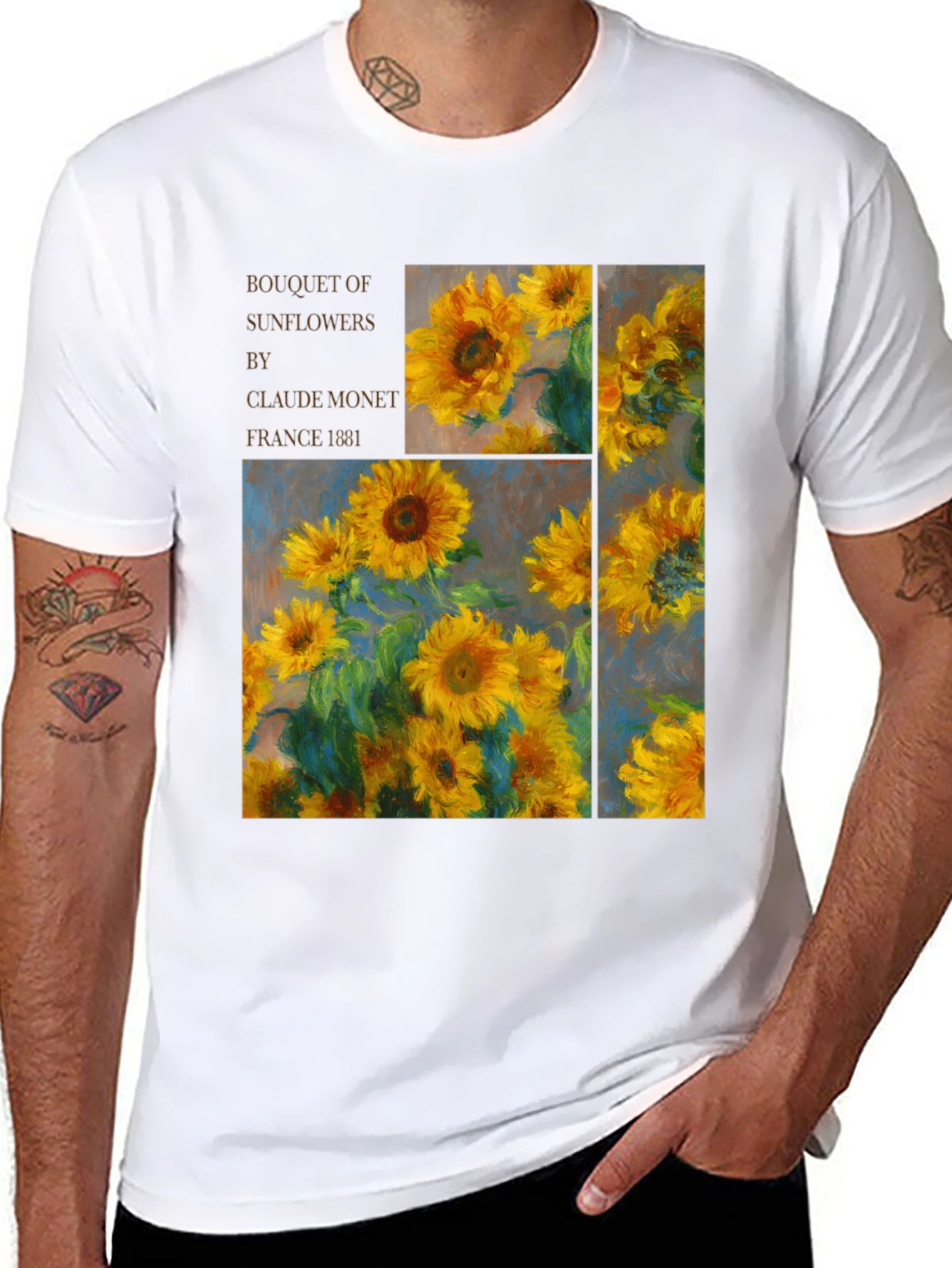 Sunflowers Art T-Shirt