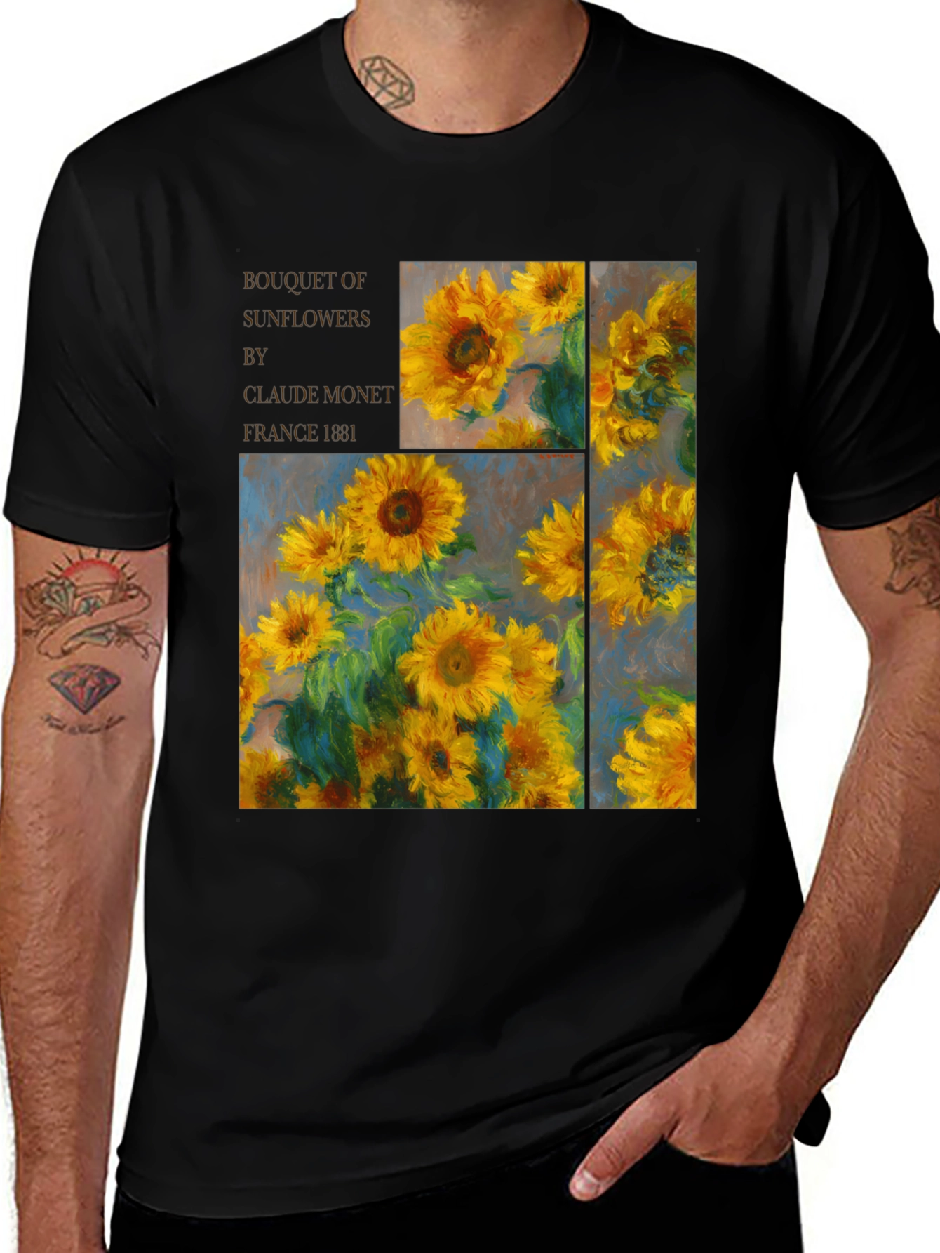 Sunflowers Art T-Shirt