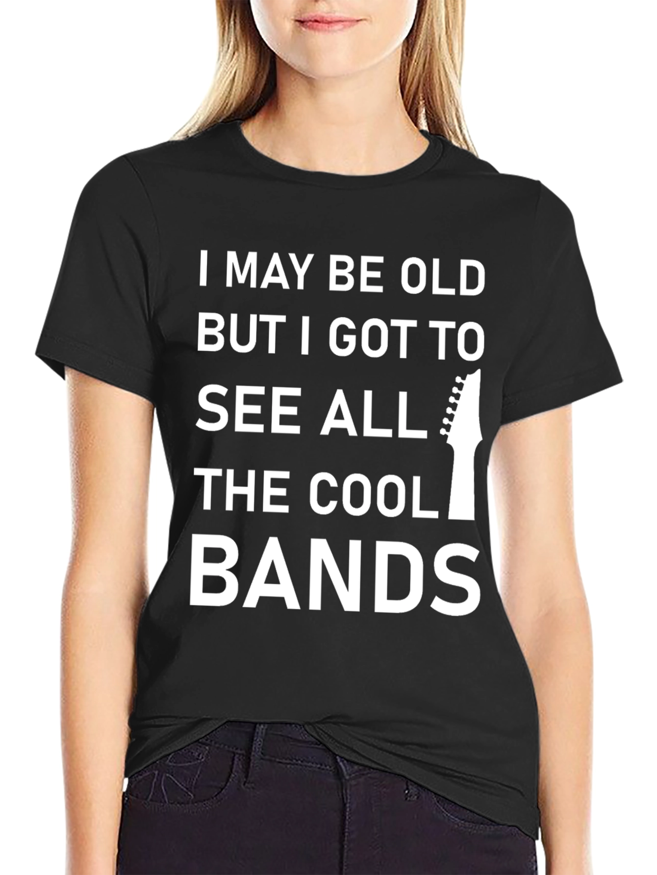 I May Be Old But Cool Bands T-Shirt