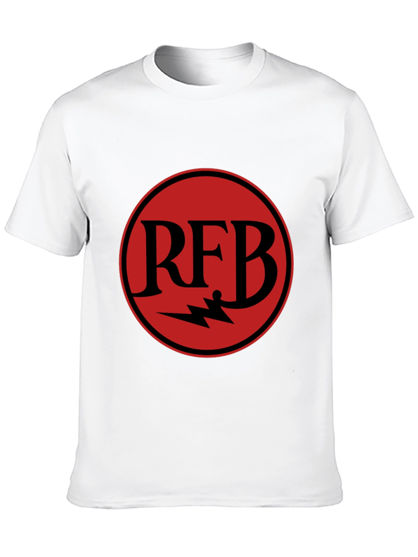 RFB Graphic Tee - Black Cotton T-Shirt