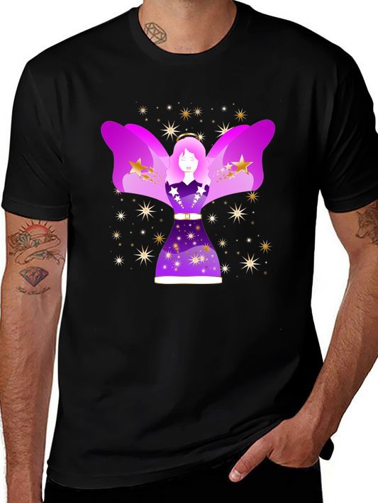 Celestial Angel Graphic Tee - Unisex