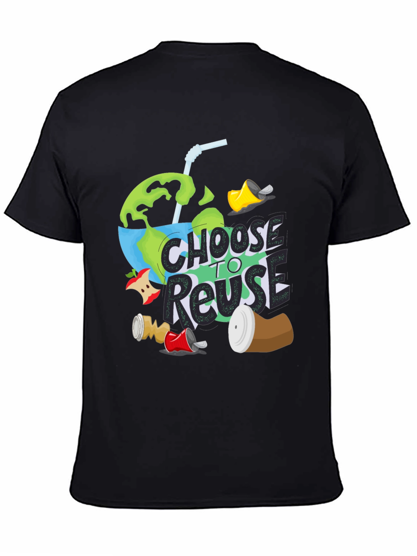 Eco-Friendly Choose to Reuse Graphic Tee